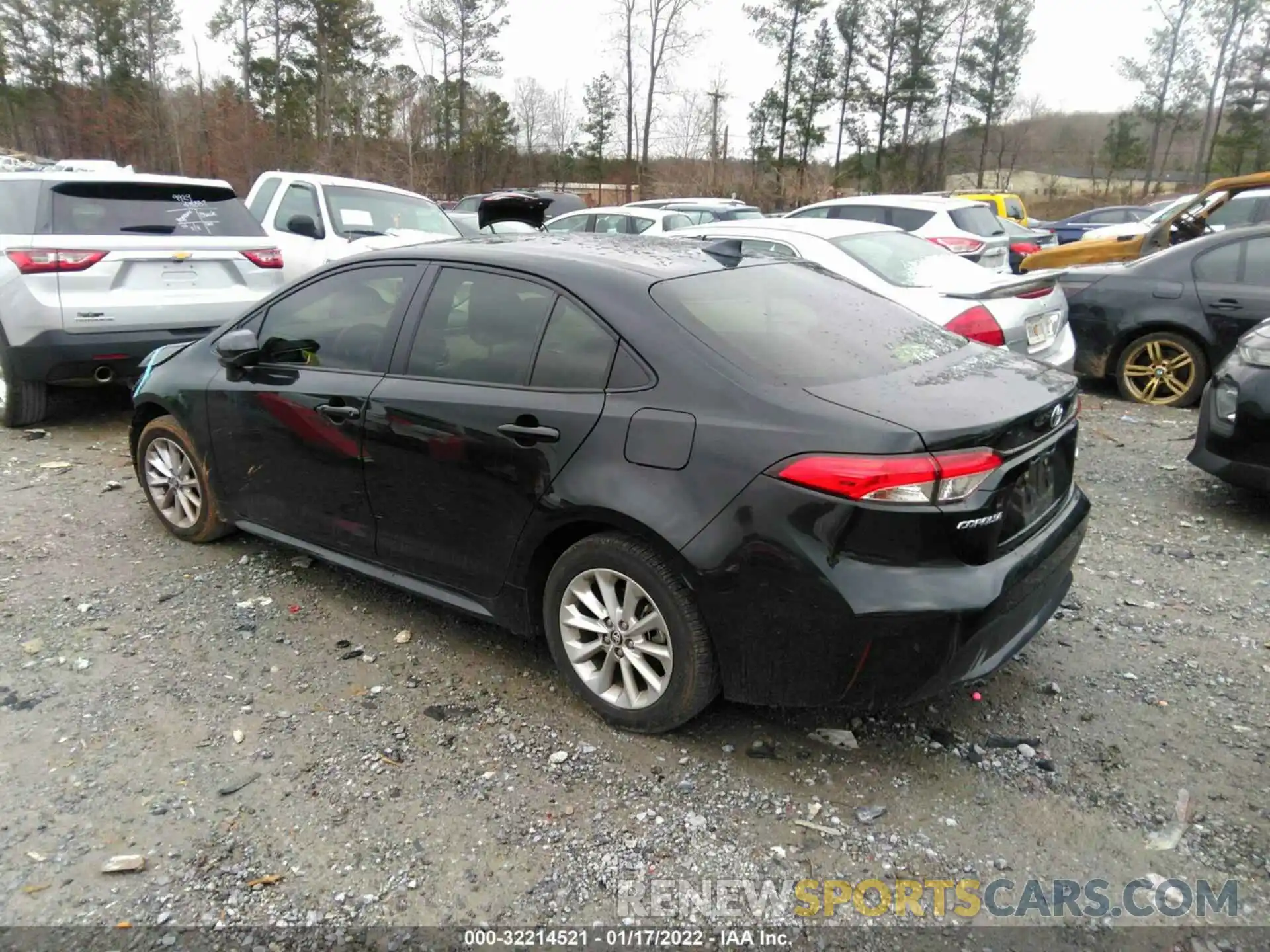 3 Photograph of a damaged car JTDVPMAE7MJ151369 TOYOTA COROLLA 2021