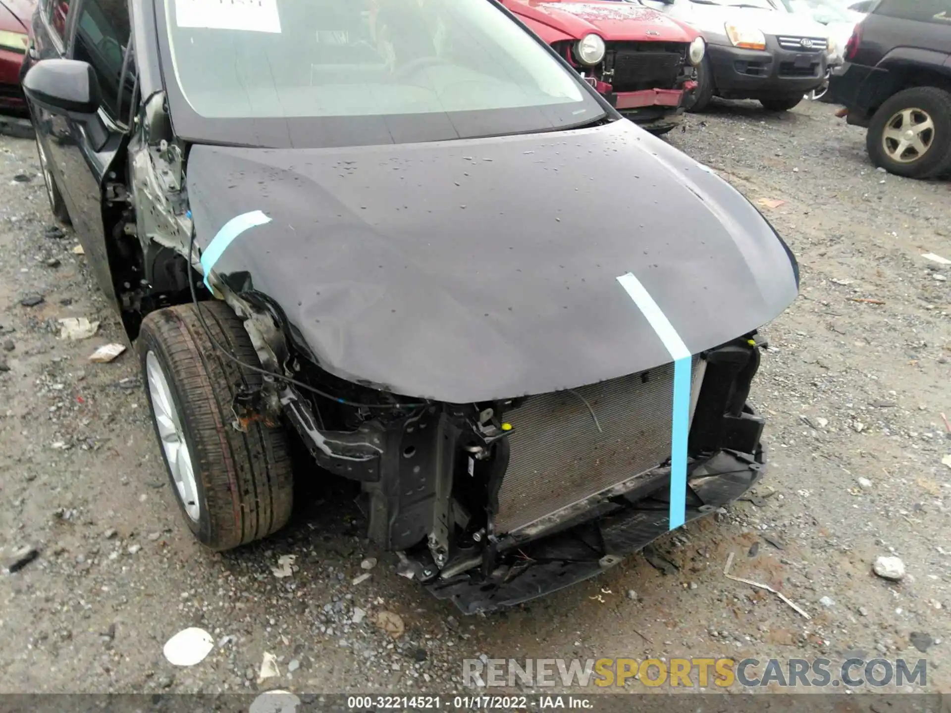 6 Photograph of a damaged car JTDVPMAE7MJ151369 TOYOTA COROLLA 2021