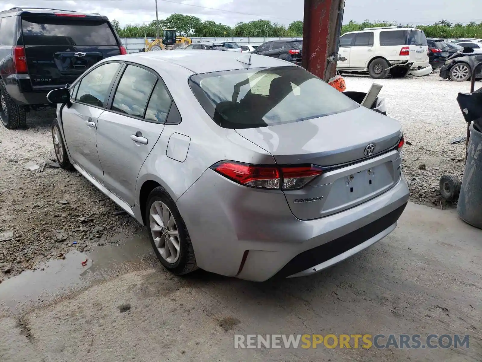 3 Photograph of a damaged car JTDVPMAE7MJ162534 TOYOTA COROLLA 2021