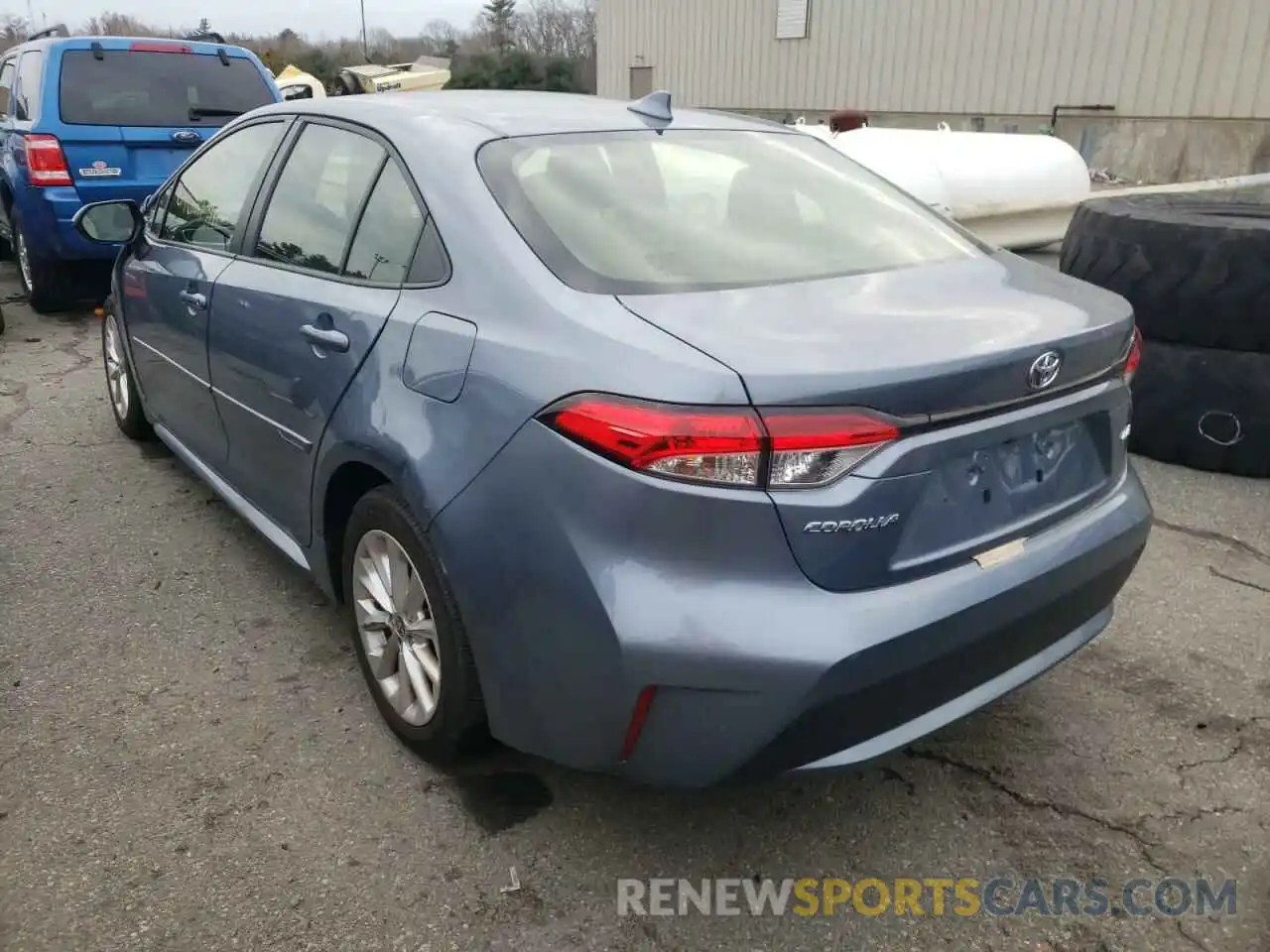 3 Photograph of a damaged car JTDVPMAE8MJ130370 TOYOTA COROLLA 2021