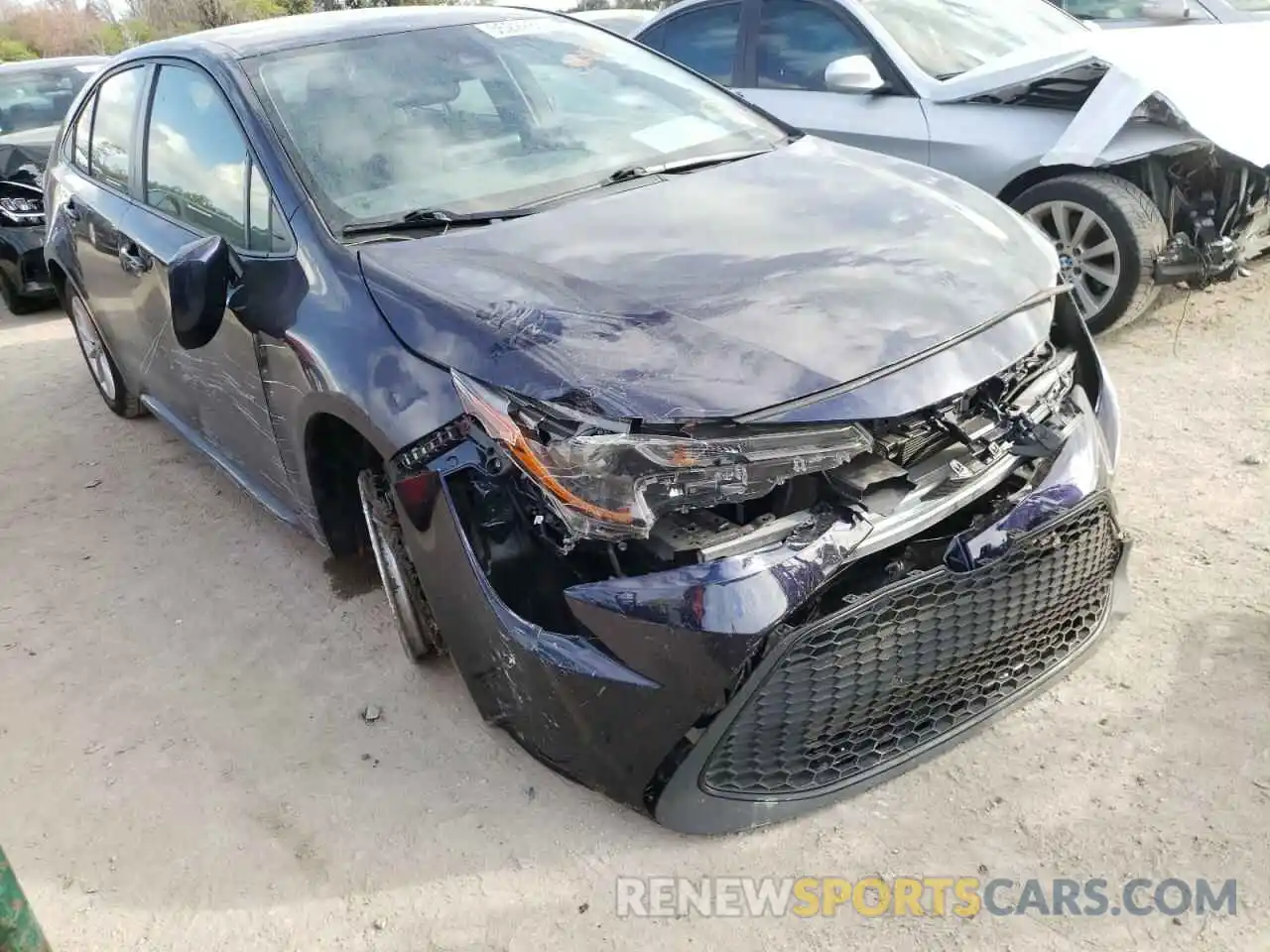 9 Photograph of a damaged car JTDVPMAE8MJ132832 TOYOTA COROLLA 2021