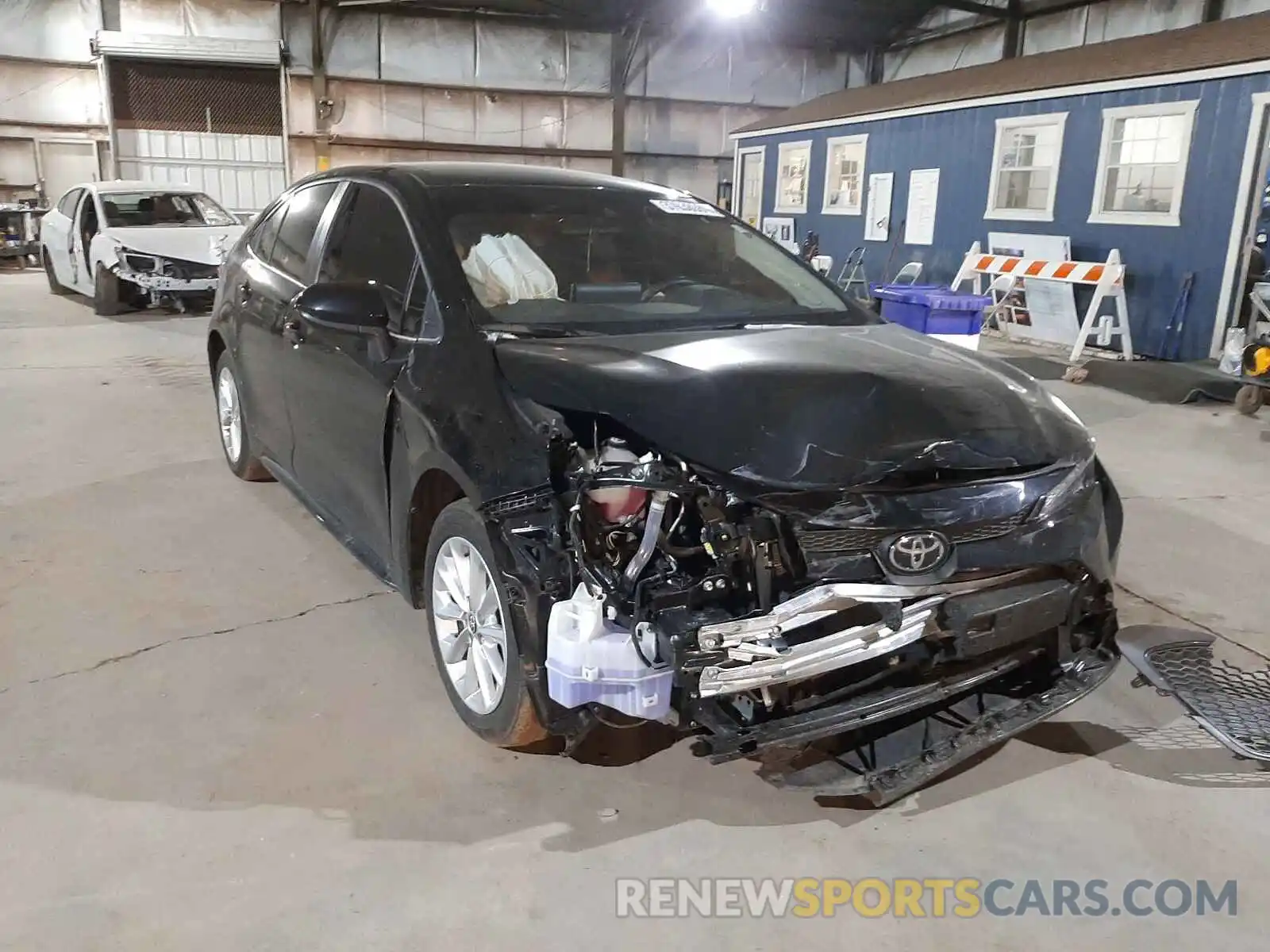 1 Photograph of a damaged car JTDVPMAE8MJ134421 TOYOTA COROLLA 2021