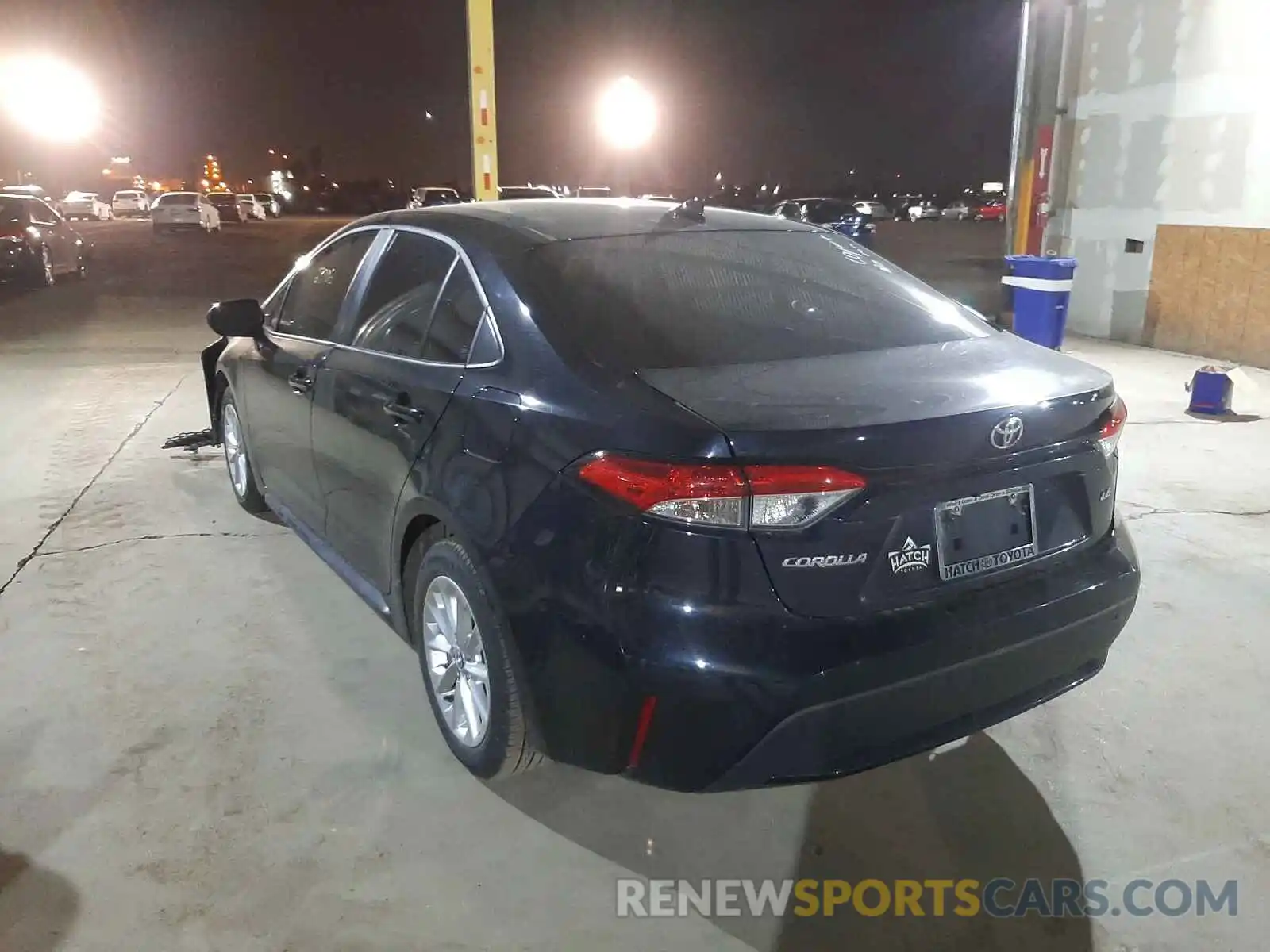 3 Photograph of a damaged car JTDVPMAE8MJ134421 TOYOTA COROLLA 2021