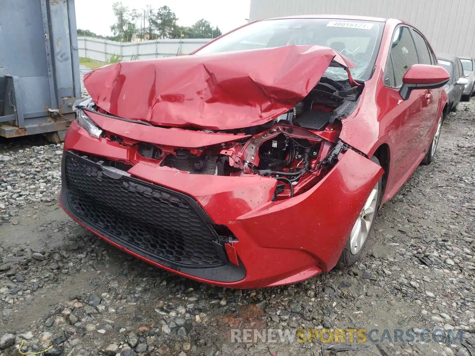 9 Photograph of a damaged car JTDVPMAE8MJ137609 TOYOTA COROLLA 2021