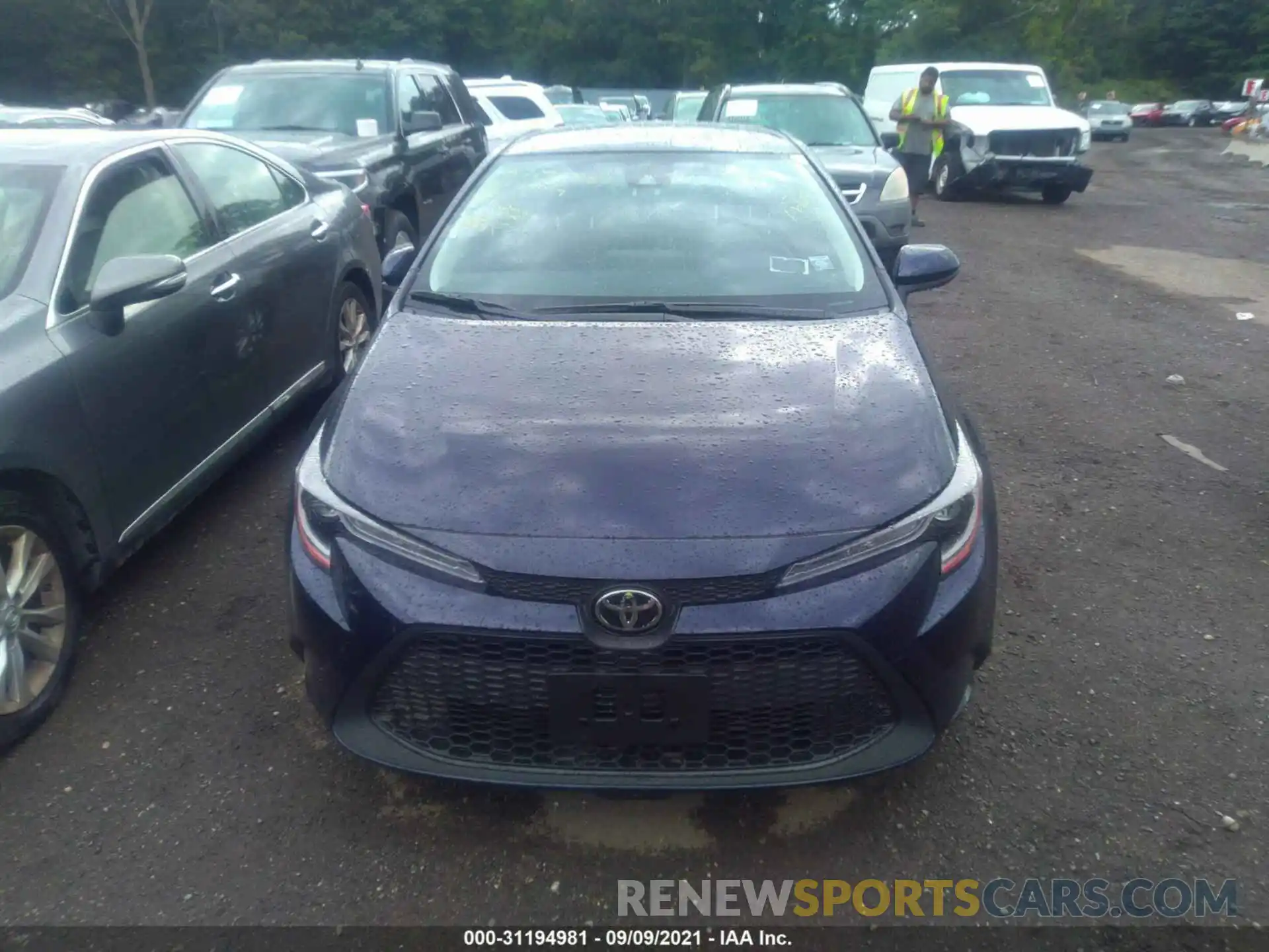 6 Photograph of a damaged car JTDVPMAE8MJ175812 TOYOTA COROLLA 2021