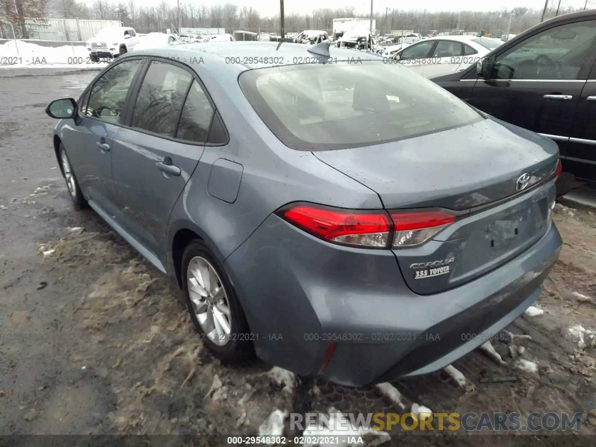 3 Photograph of a damaged car JTDVPMAE9MJ128210 TOYOTA COROLLA 2021