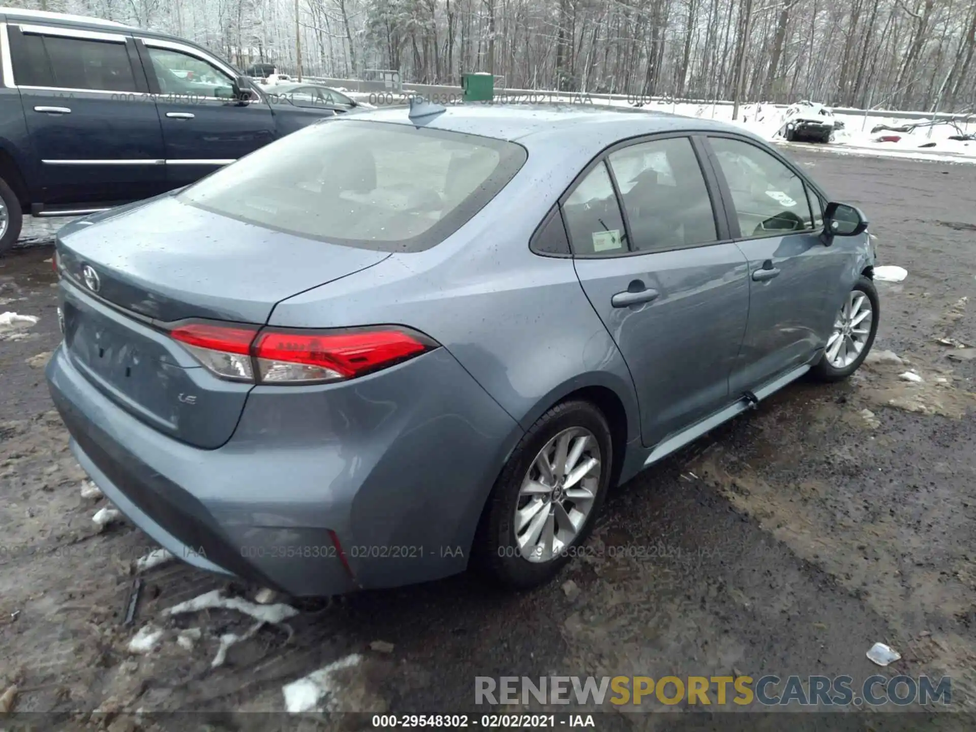 4 Photograph of a damaged car JTDVPMAE9MJ128210 TOYOTA COROLLA 2021