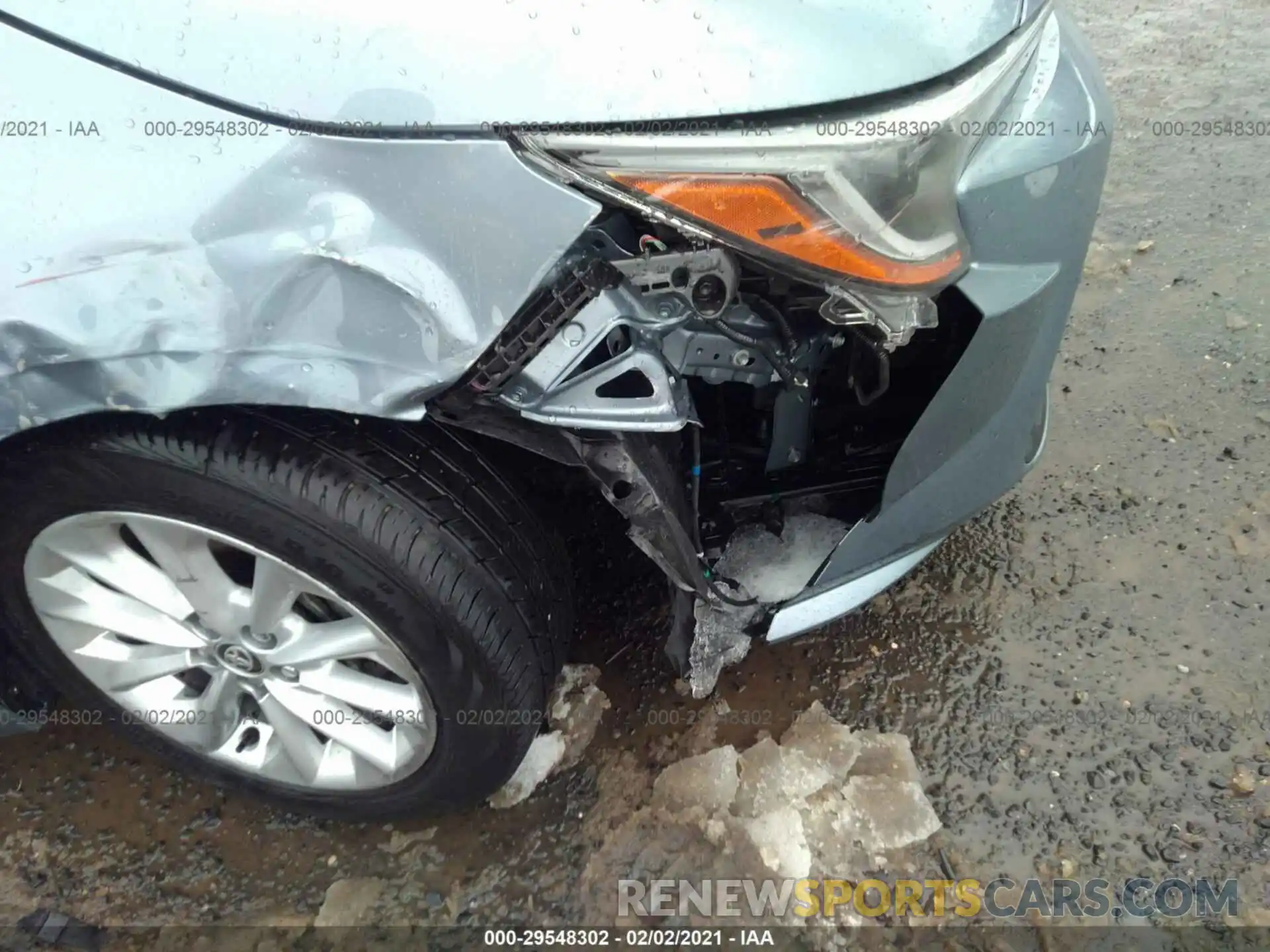 6 Photograph of a damaged car JTDVPMAE9MJ128210 TOYOTA COROLLA 2021