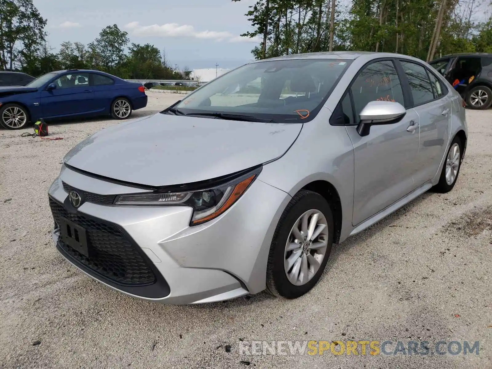 2 Photograph of a damaged car JTDVPMAE9MJ128949 TOYOTA COROLLA 2021