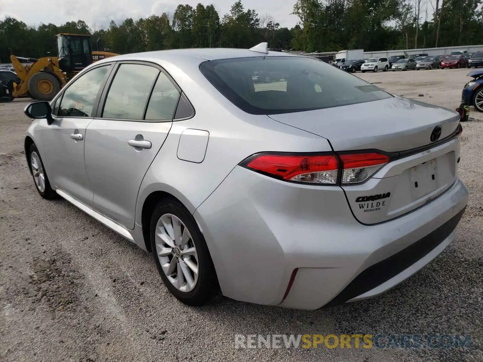 3 Photograph of a damaged car JTDVPMAE9MJ128949 TOYOTA COROLLA 2021