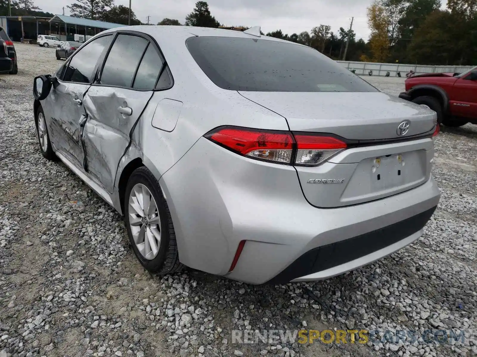 3 Фотография поврежденного автомобиля JTDVPMAE9MJ136064 TOYOTA COROLLA 2021