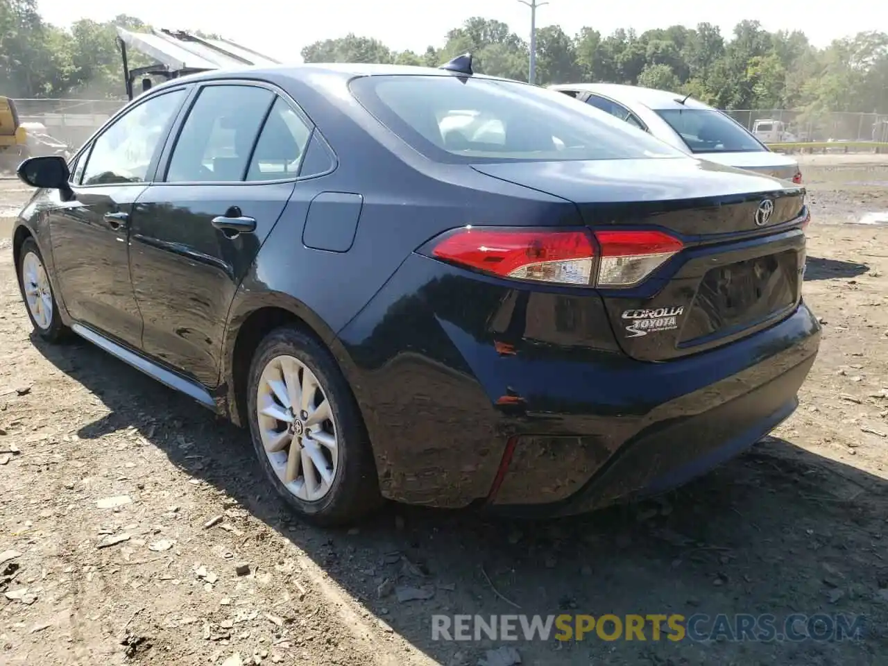 3 Photograph of a damaged car JTDVPMAE9MJ145895 TOYOTA COROLLA 2021