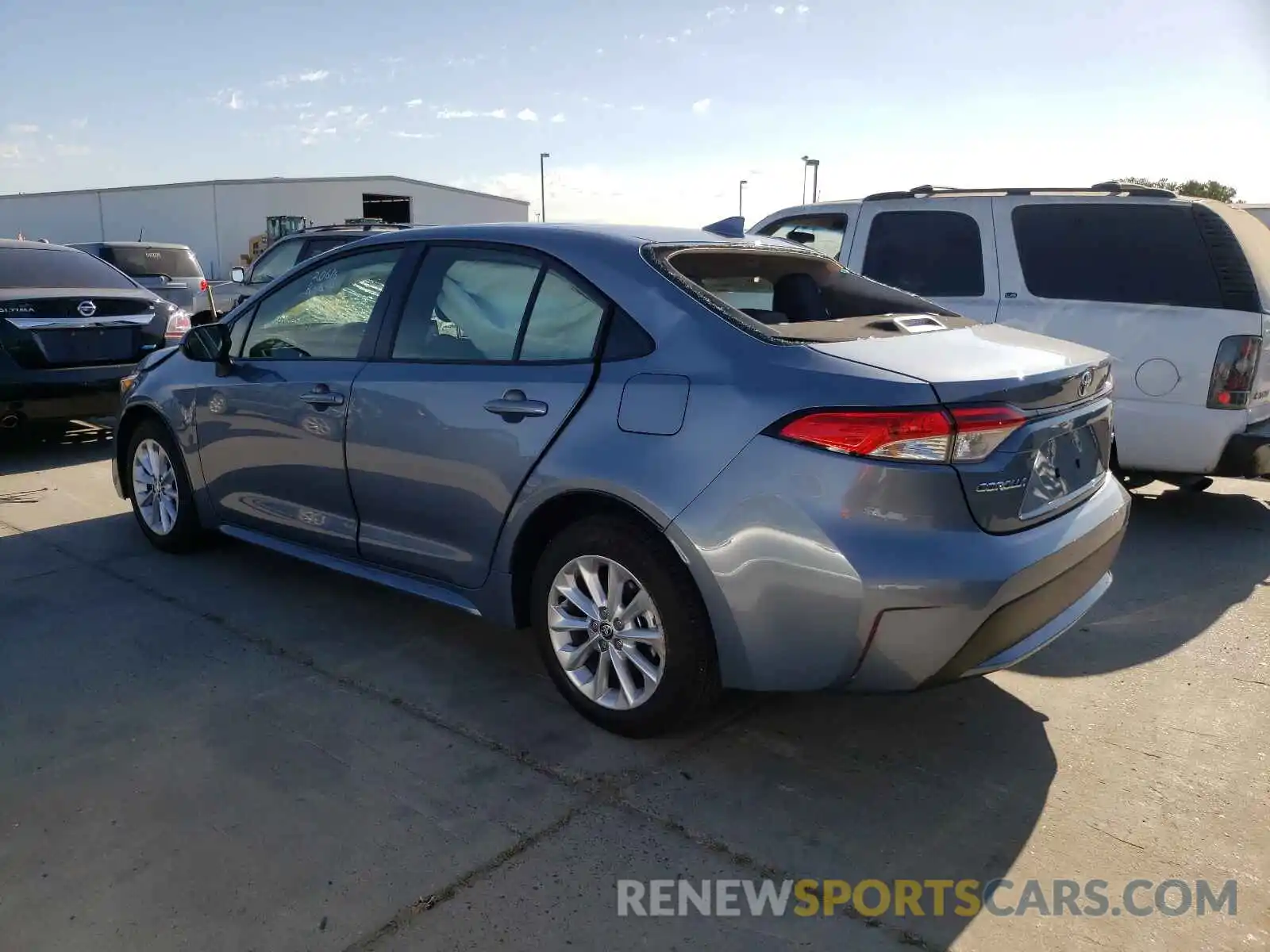 3 Photograph of a damaged car JTDVPMAE9MJ148635 TOYOTA COROLLA 2021