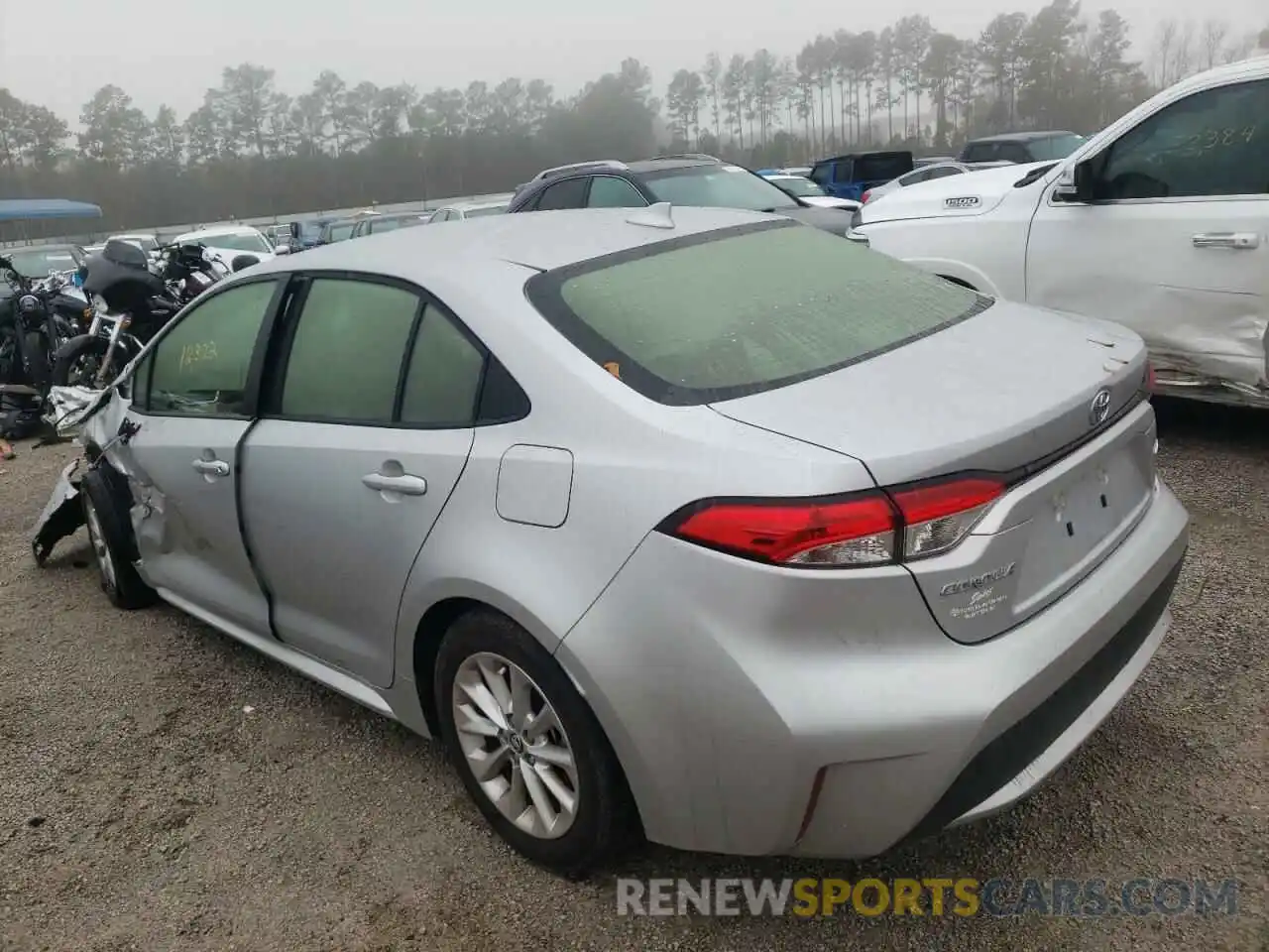 3 Photograph of a damaged car JTDVPMAE9MJ148764 TOYOTA COROLLA 2021