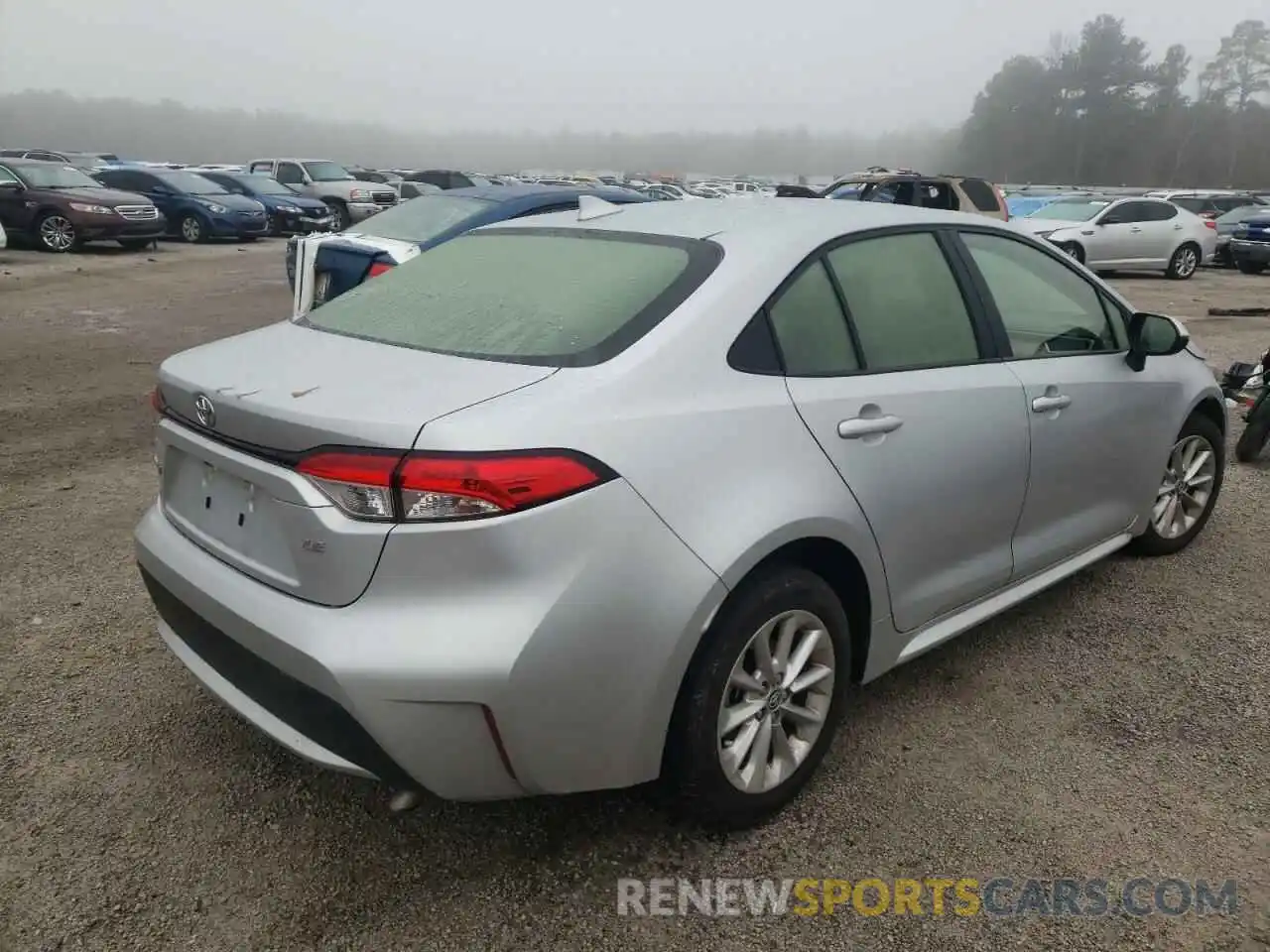 4 Photograph of a damaged car JTDVPMAE9MJ148764 TOYOTA COROLLA 2021