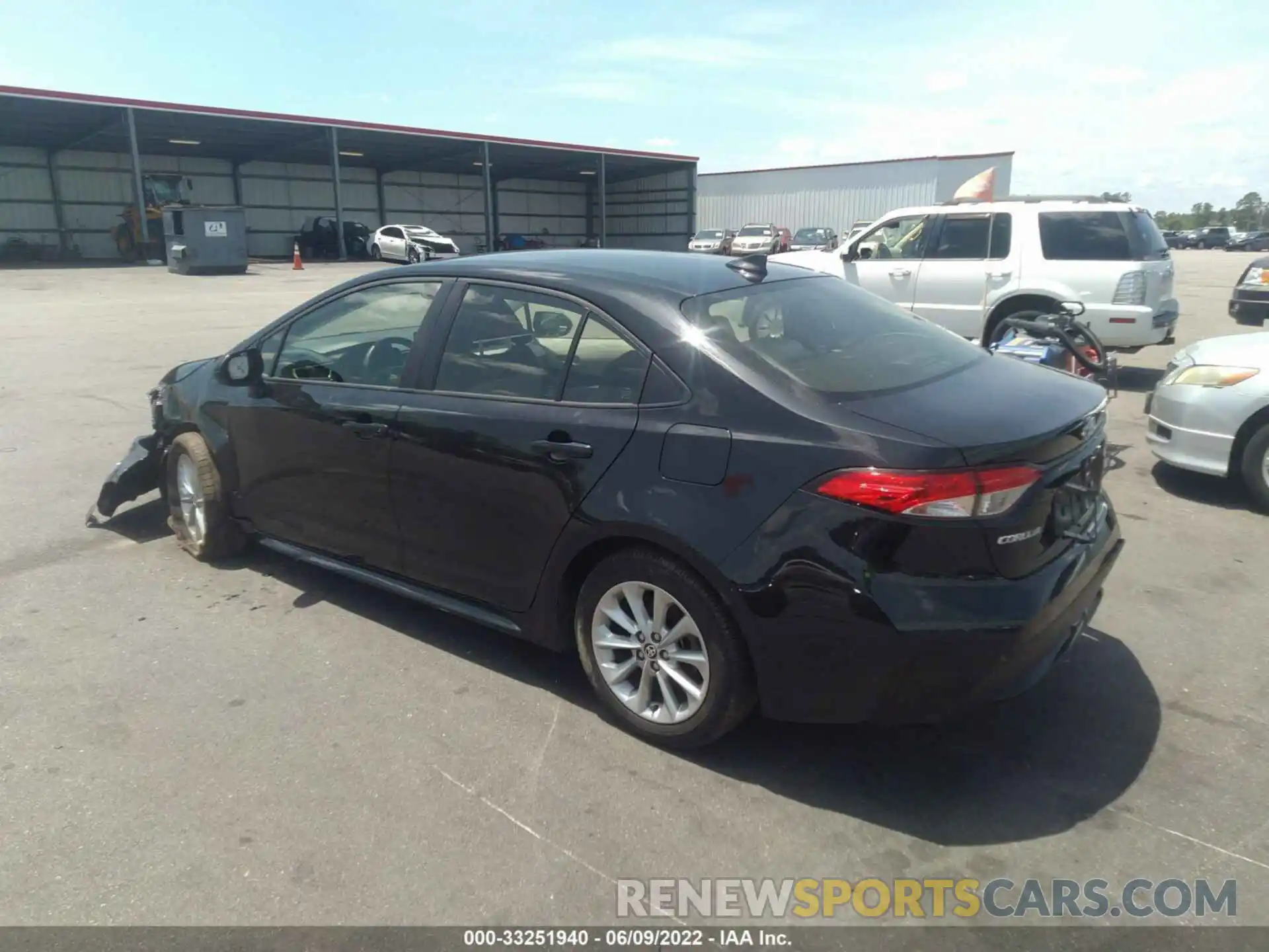 3 Photograph of a damaged car JTDVPMAE9MJ163894 TOYOTA COROLLA 2021