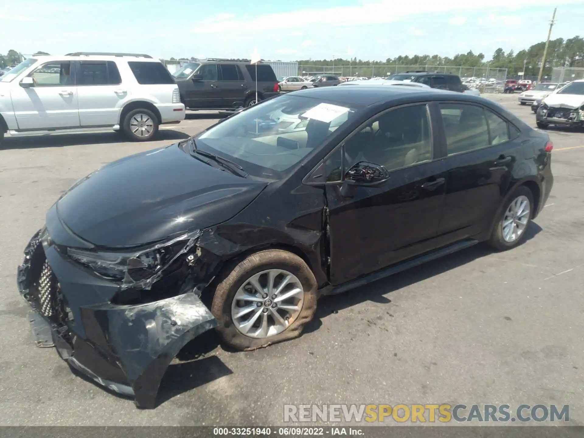 6 Photograph of a damaged car JTDVPMAE9MJ163894 TOYOTA COROLLA 2021