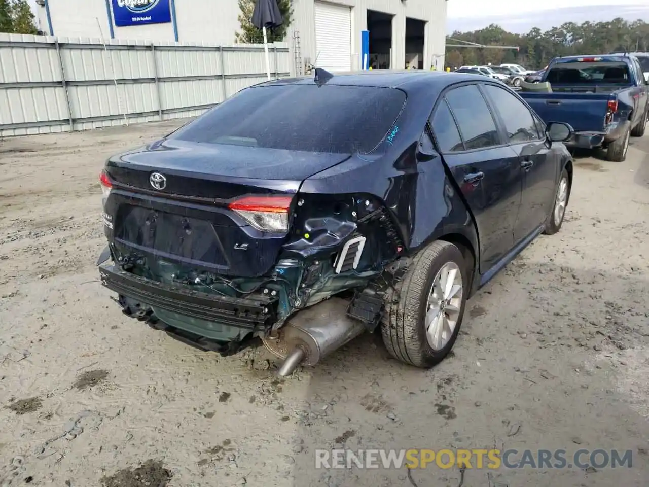 4 Photograph of a damaged car JTDVPMAE9MJ175818 TOYOTA COROLLA 2021