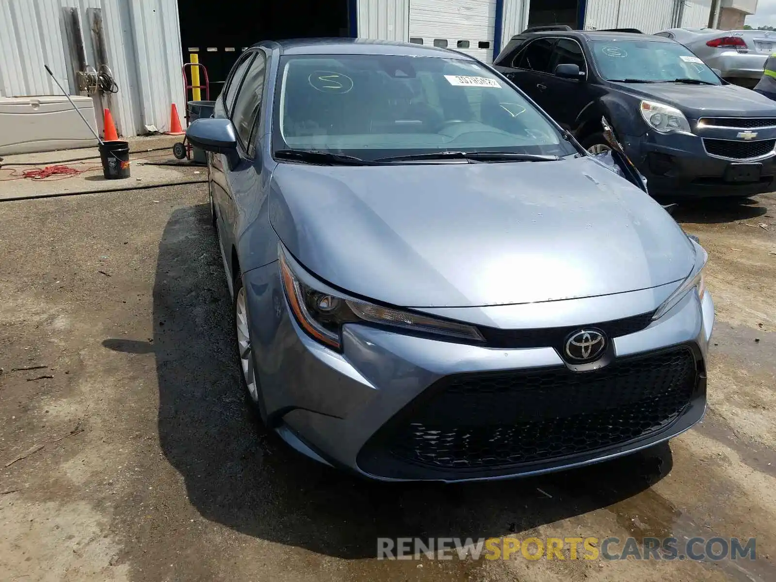 1 Photograph of a damaged car JTDVPMAEXMJ121167 TOYOTA COROLLA 2021