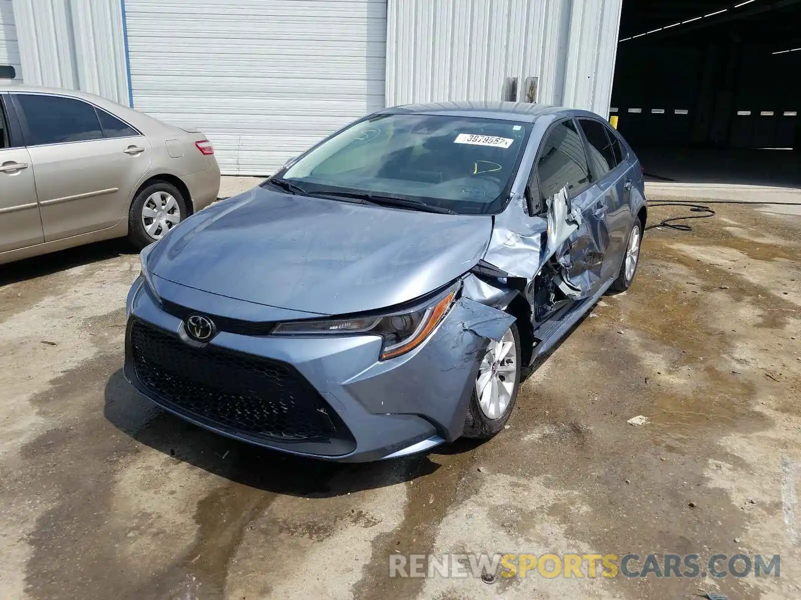 2 Photograph of a damaged car JTDVPMAEXMJ121167 TOYOTA COROLLA 2021