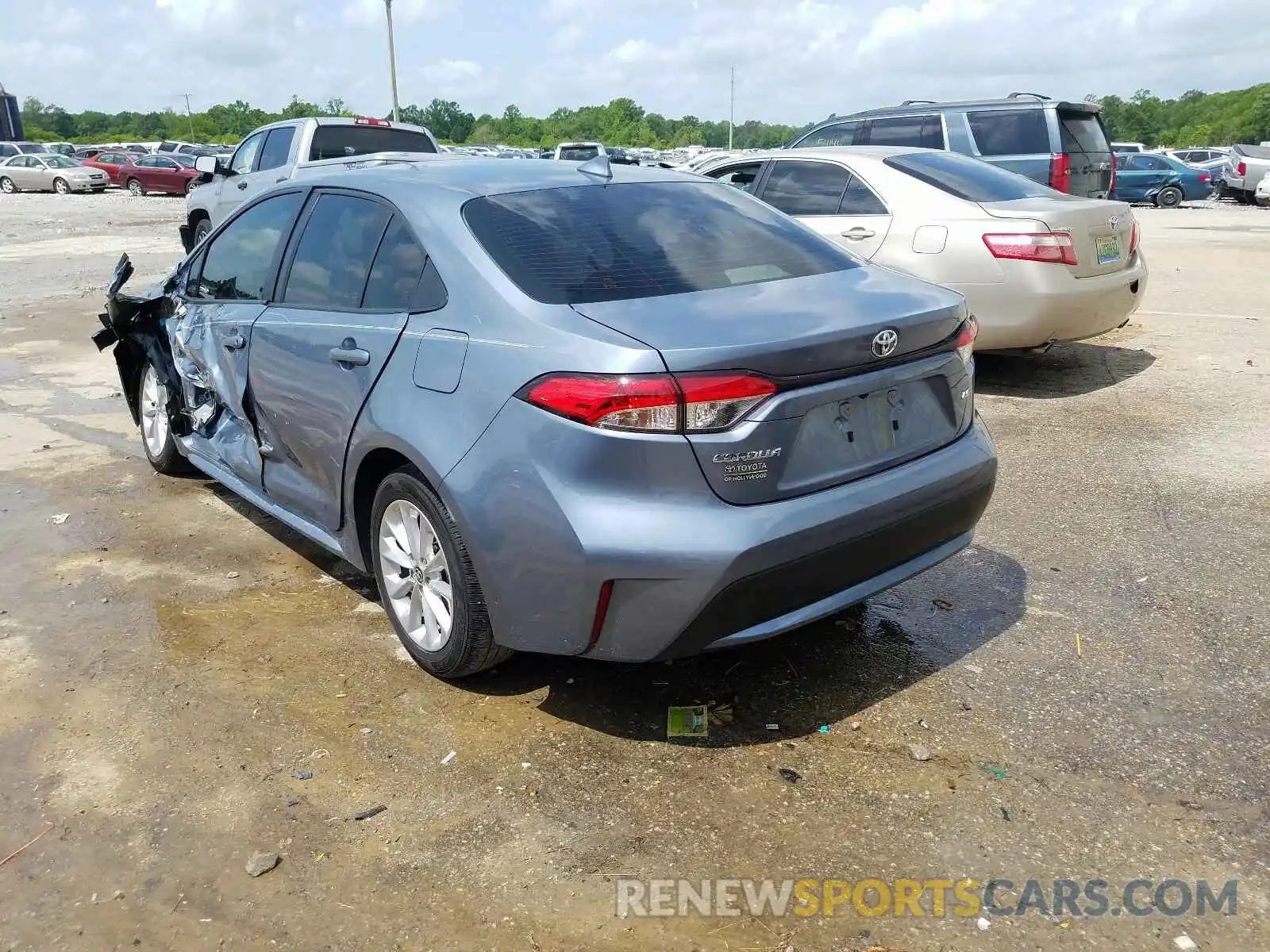 3 Photograph of a damaged car JTDVPMAEXMJ121167 TOYOTA COROLLA 2021