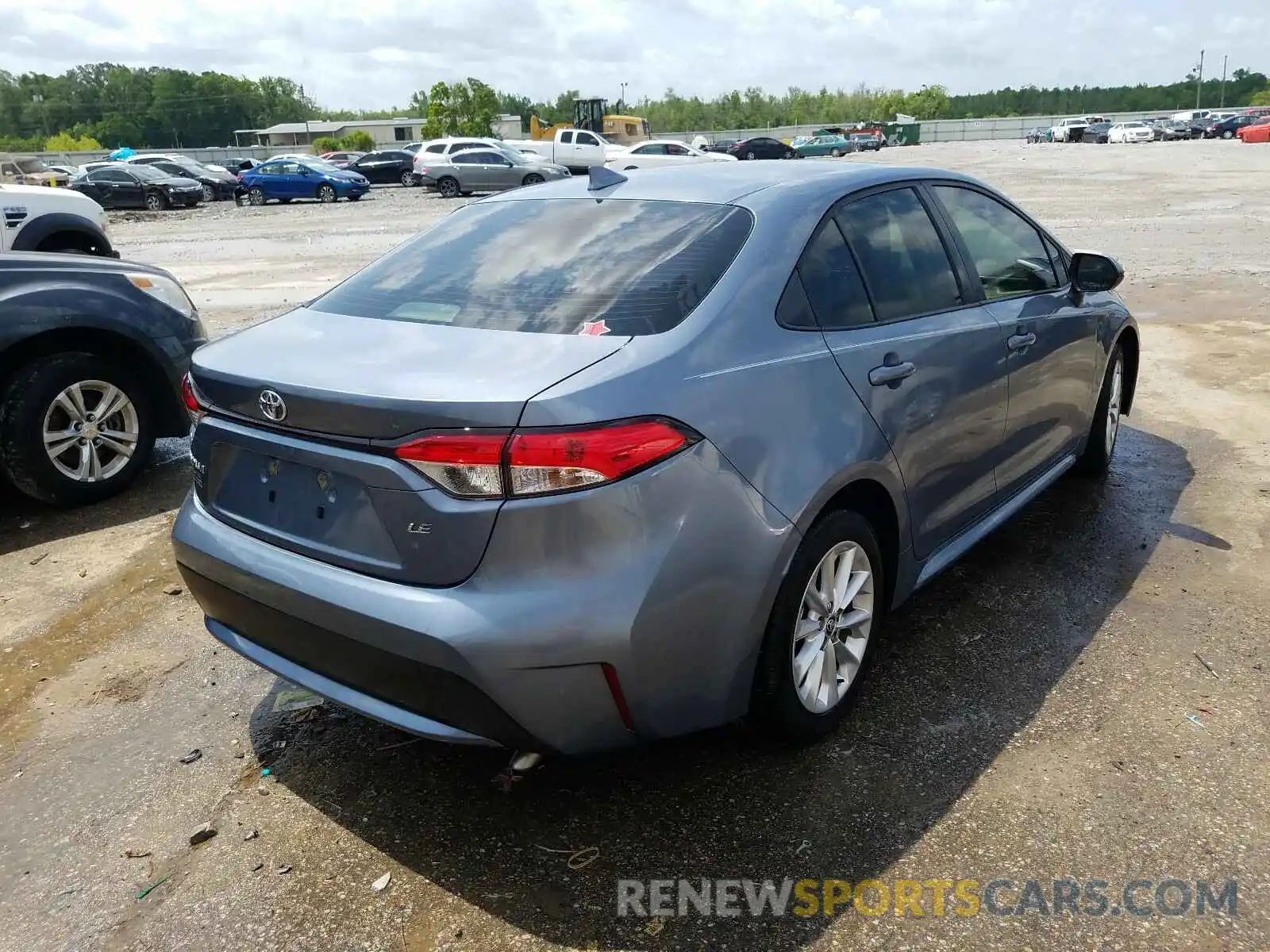 4 Photograph of a damaged car JTDVPMAEXMJ121167 TOYOTA COROLLA 2021