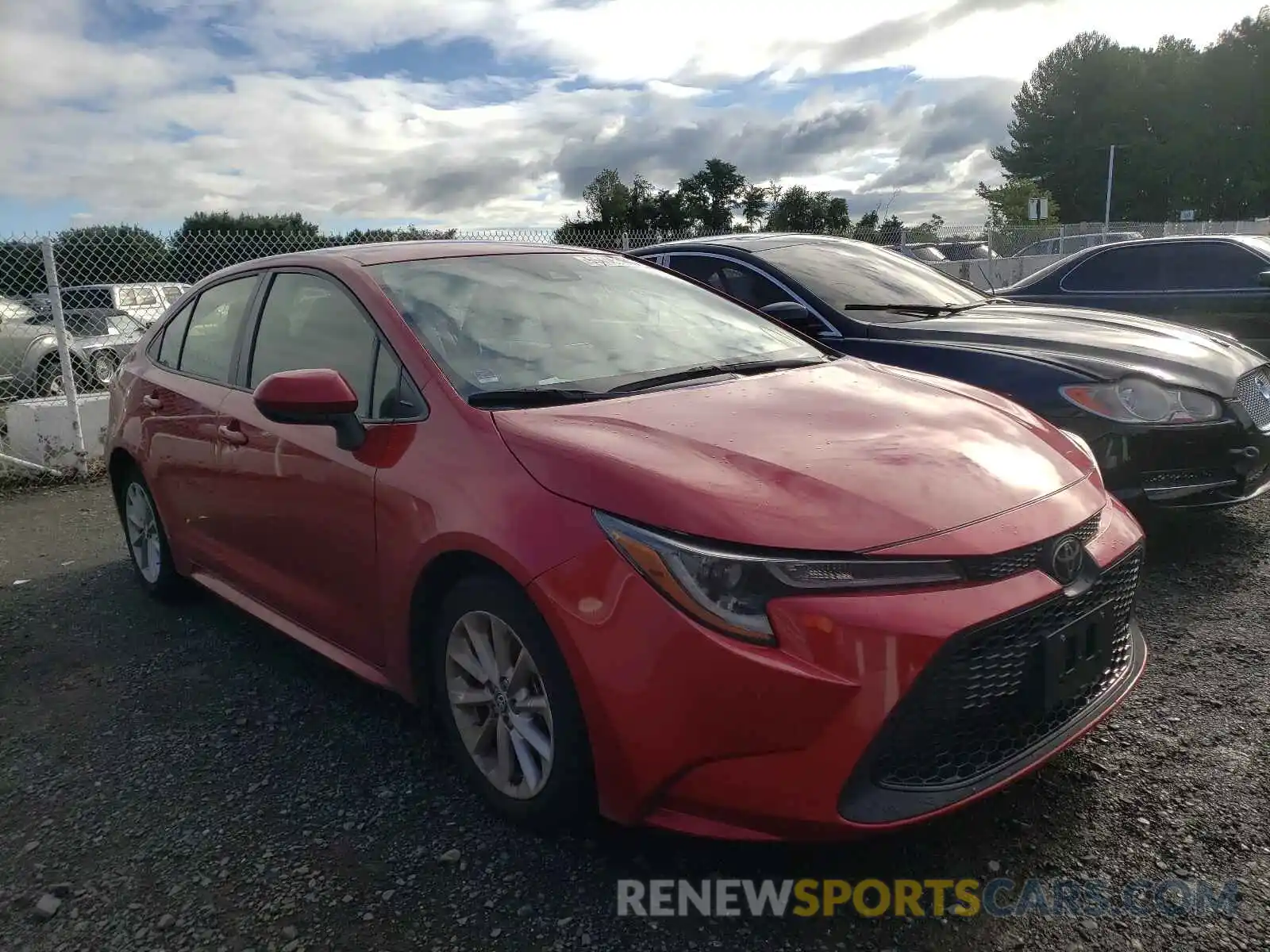 1 Photograph of a damaged car JTDVPMAEXMJ121363 TOYOTA COROLLA 2021