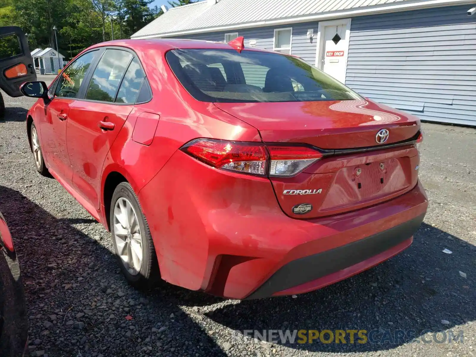 3 Photograph of a damaged car JTDVPMAEXMJ121363 TOYOTA COROLLA 2021