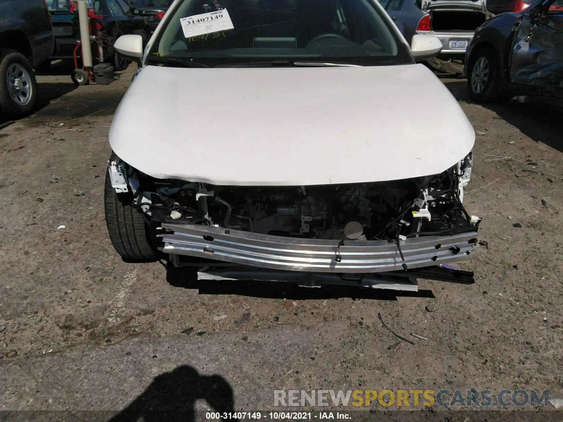 6 Photograph of a damaged car JTDVPMAEXMJ122626 TOYOTA COROLLA 2021