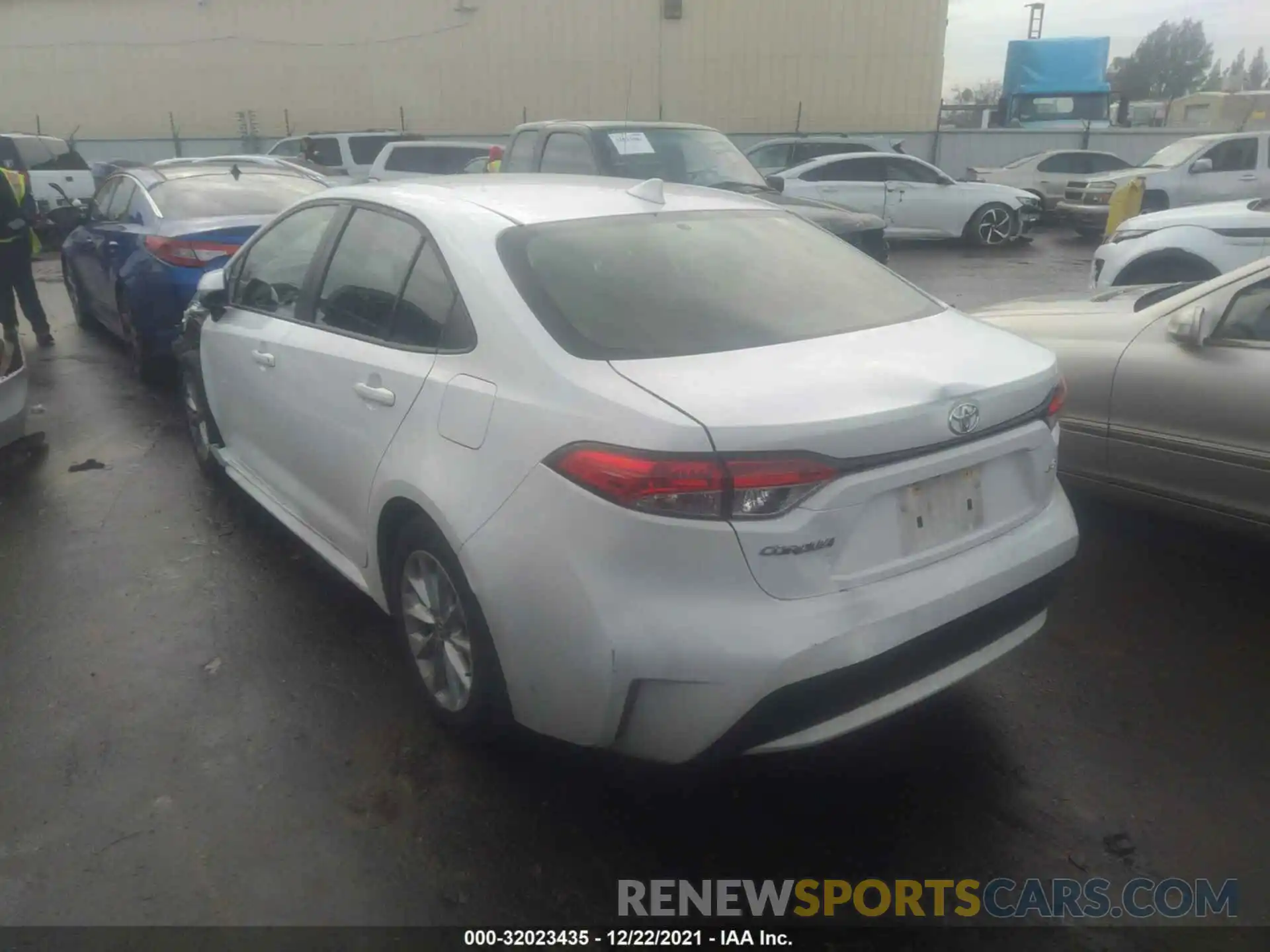 3 Photograph of a damaged car JTDVPMAEXMJ128992 TOYOTA COROLLA 2021