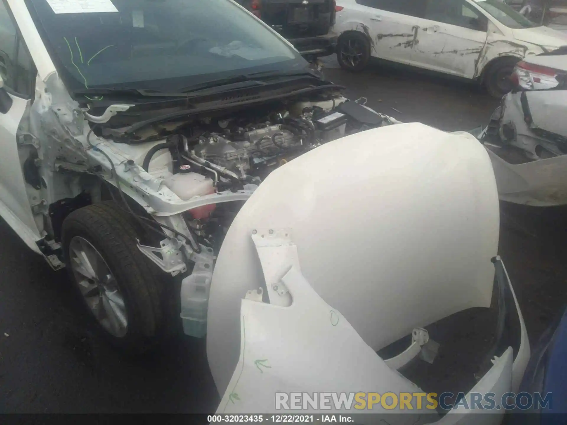 6 Photograph of a damaged car JTDVPMAEXMJ128992 TOYOTA COROLLA 2021