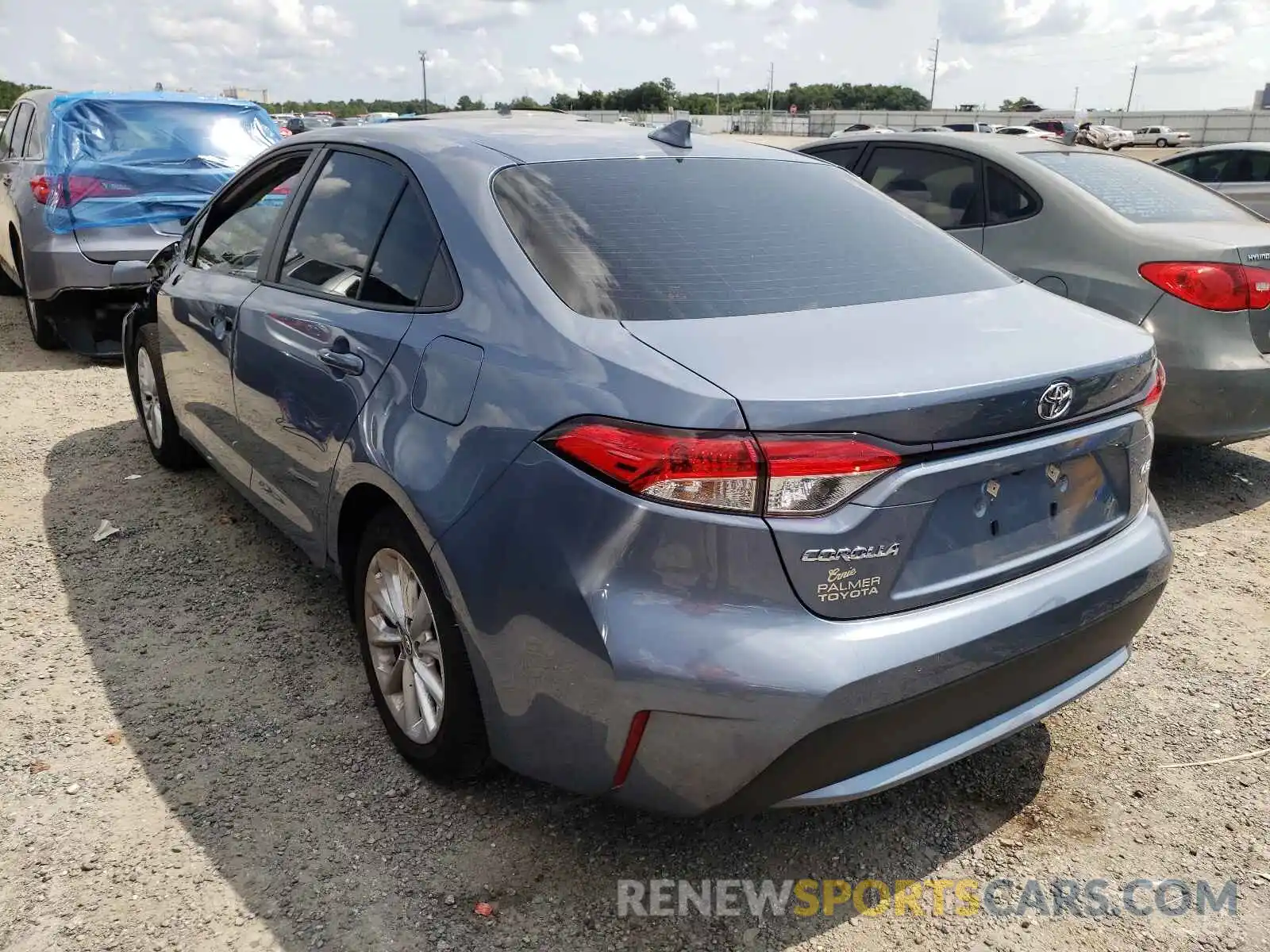 3 Photograph of a damaged car JTDVPMAEXMJ129155 TOYOTA COROLLA 2021