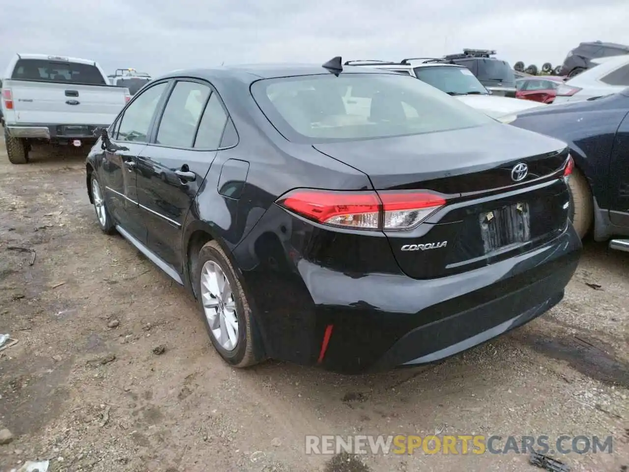 3 Photograph of a damaged car JTDVPMAEXMJ132458 TOYOTA COROLLA 2021