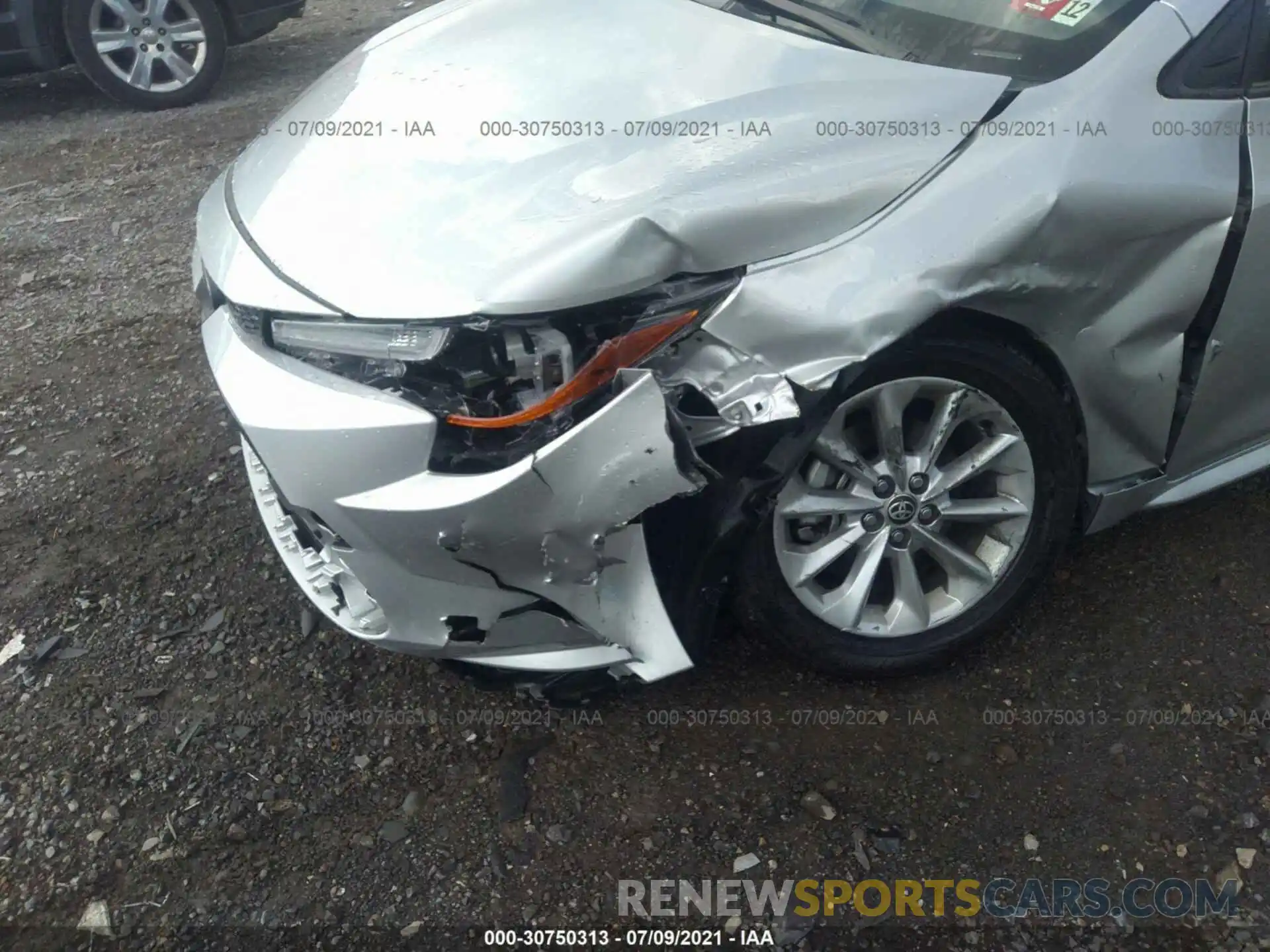 6 Photograph of a damaged car JTDVPMAEXMJ148577 TOYOTA COROLLA 2021