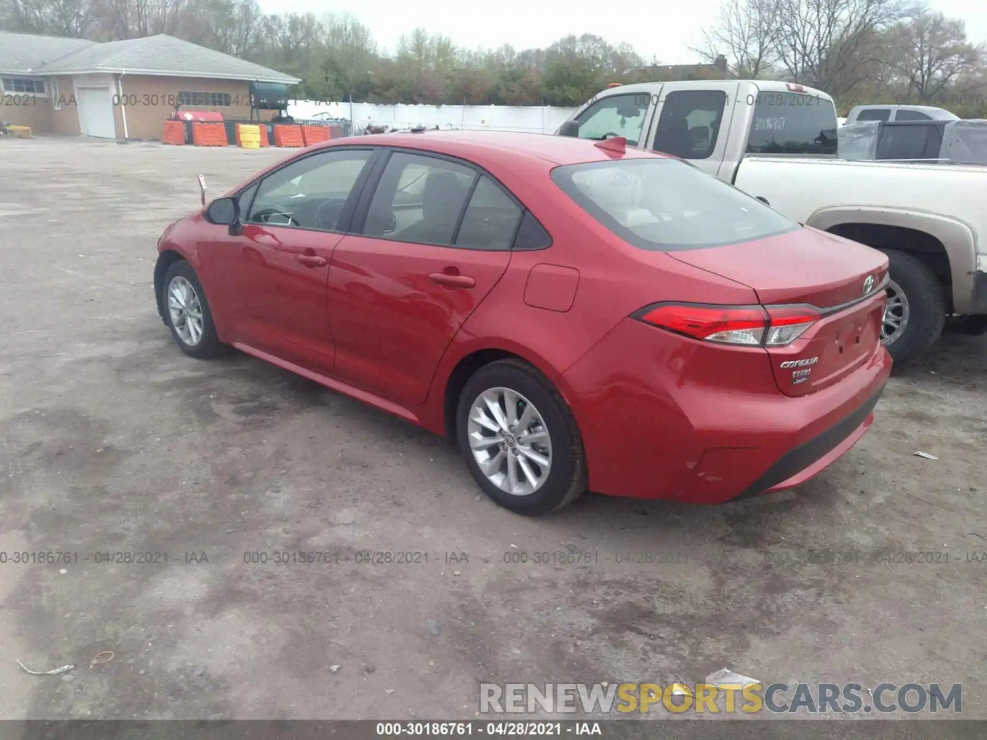 3 Photograph of a damaged car JTDVPMAEXMJ150247 TOYOTA COROLLA 2021