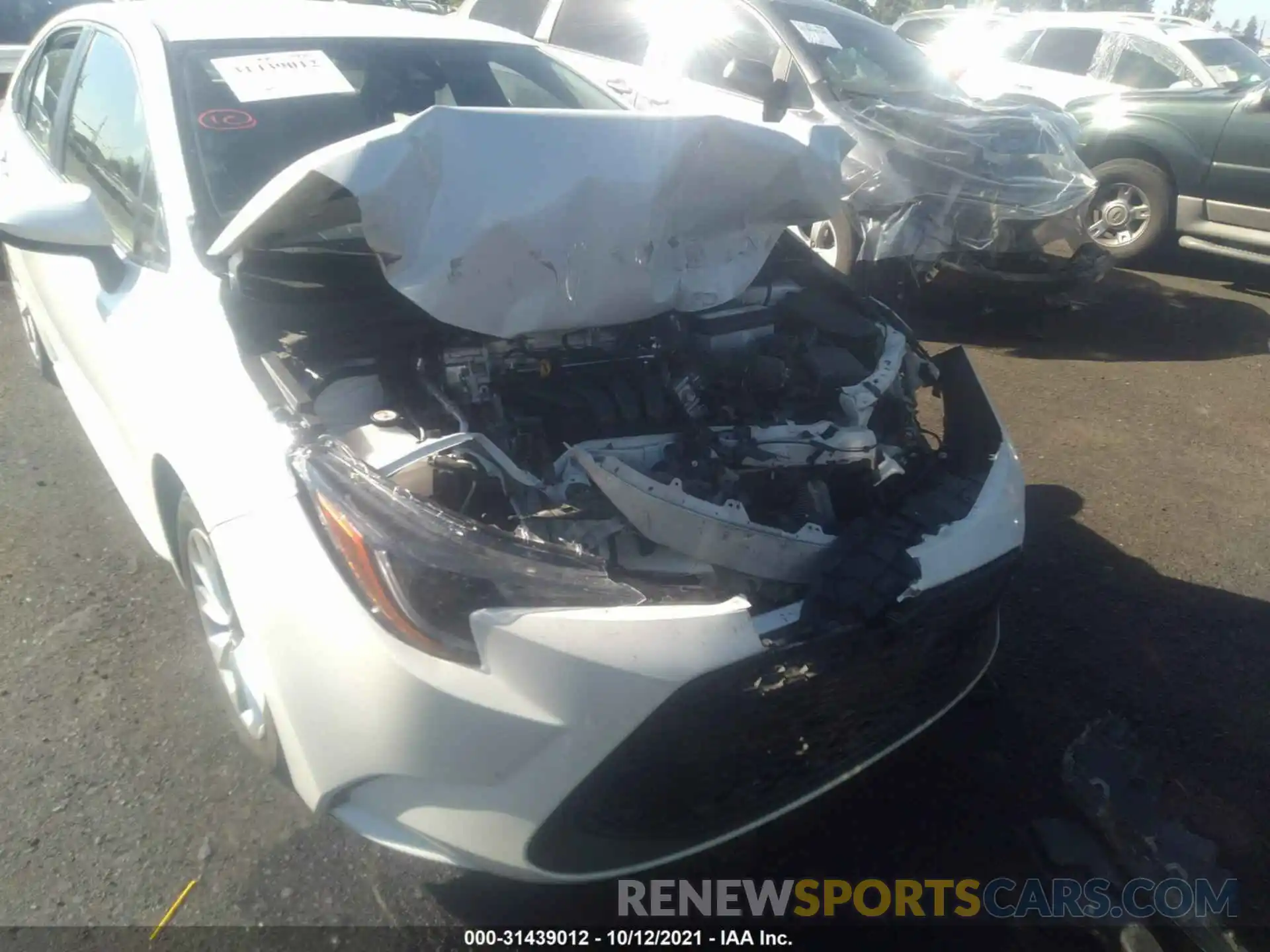 6 Photograph of a damaged car JTDVPMAEXMJ160115 TOYOTA COROLLA 2021