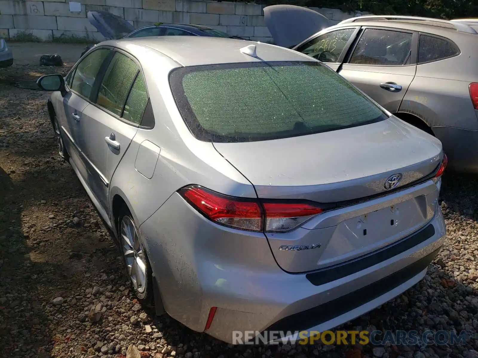 3 Photograph of a damaged car JTDVPMAEXMJ179568 TOYOTA COROLLA 2021