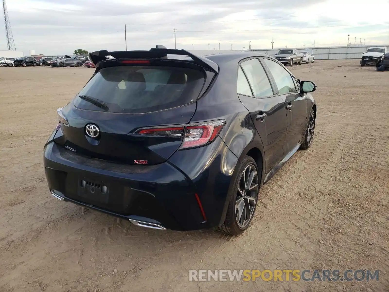 4 Photograph of a damaged car JTNA4MBE0M3108336 TOYOTA COROLLA 2021