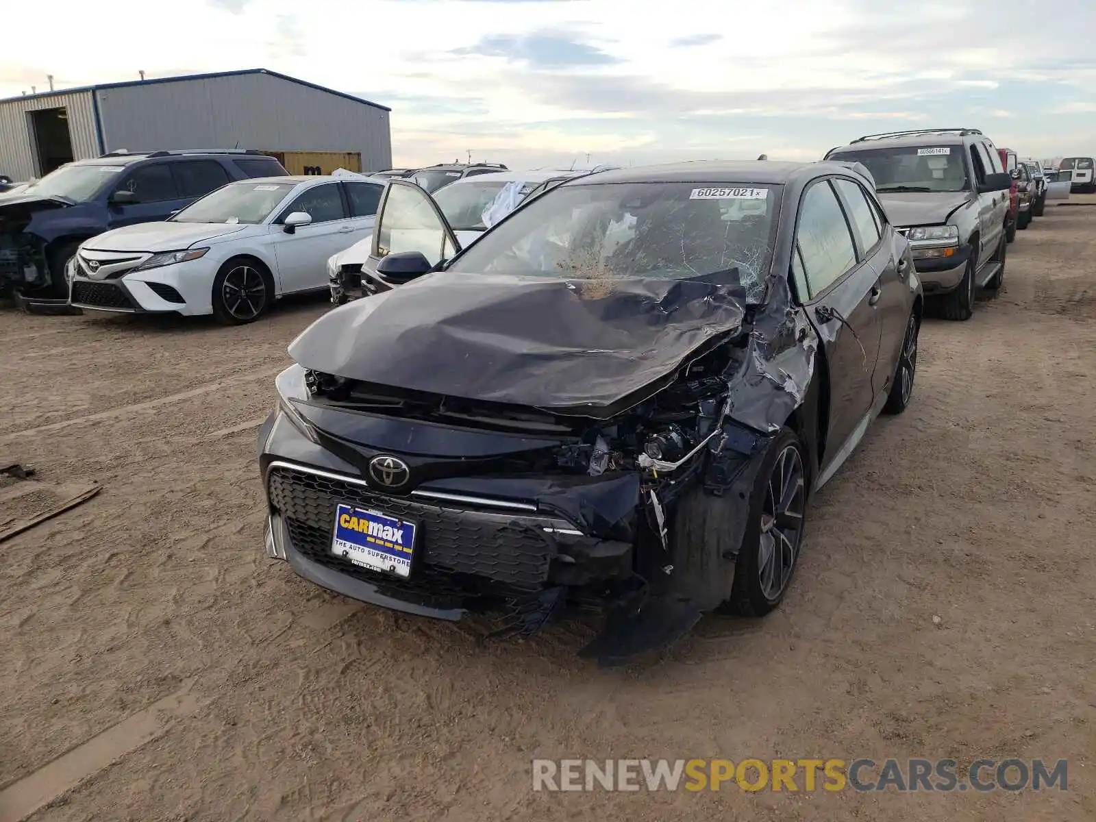 9 Photograph of a damaged car JTNA4MBE0M3108336 TOYOTA COROLLA 2021