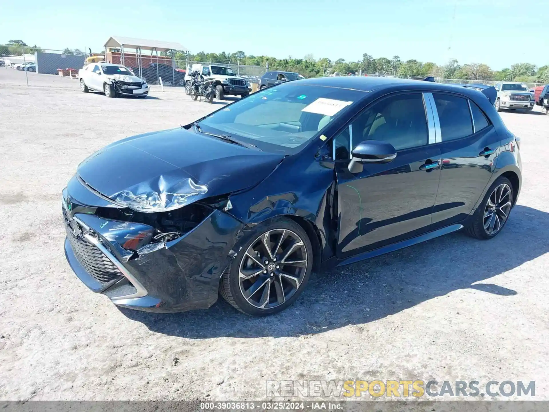 6 Photograph of a damaged car JTNA4MBE0M3146357 TOYOTA COROLLA 2021