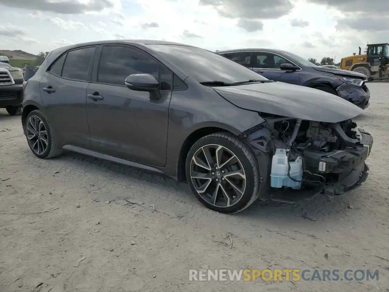 4 Photograph of a damaged car JTNA4MBE1M3107261 TOYOTA COROLLA 2021