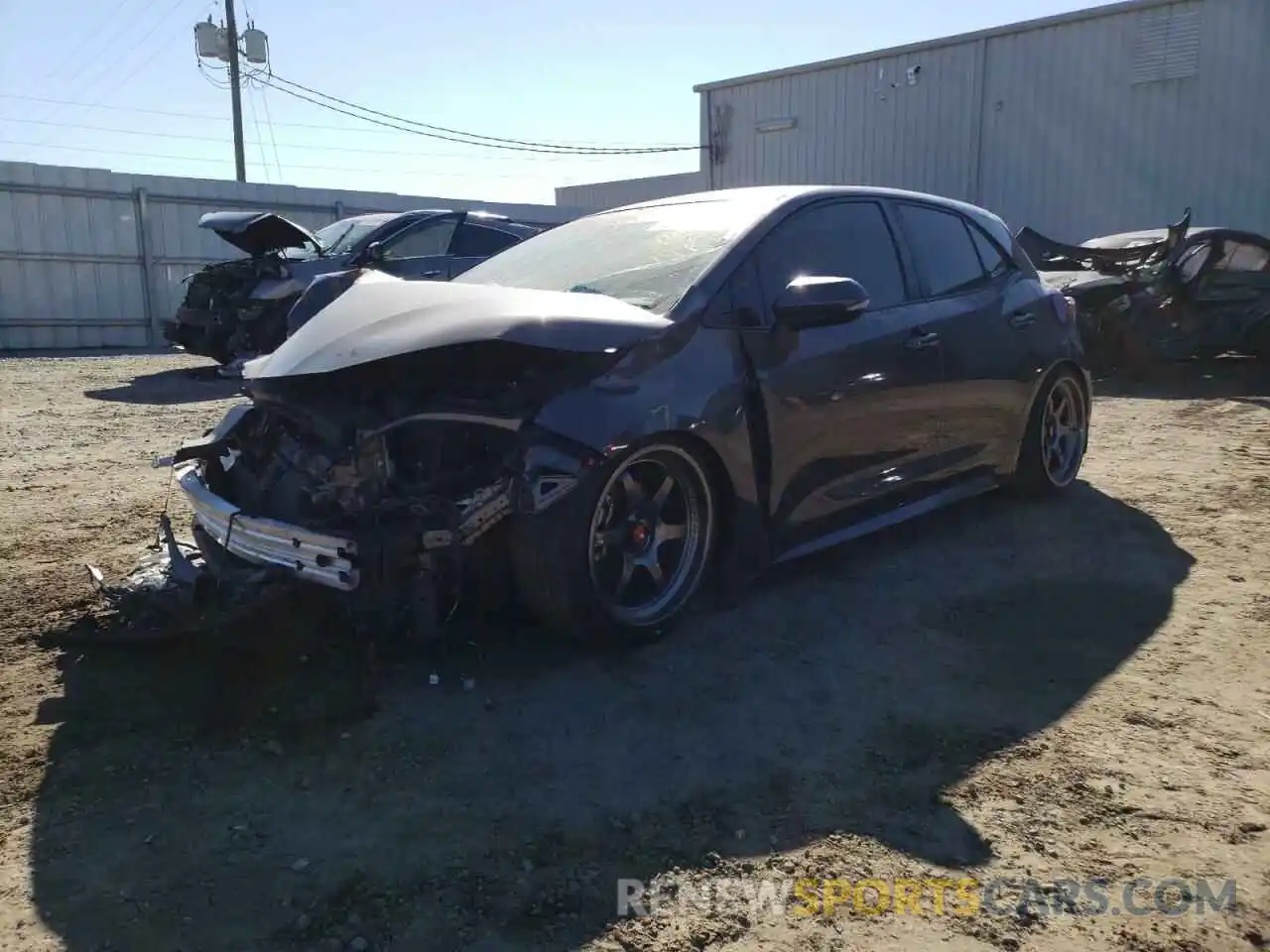 2 Photograph of a damaged car JTNA4MBE1M3130040 TOYOTA COROLLA 2021