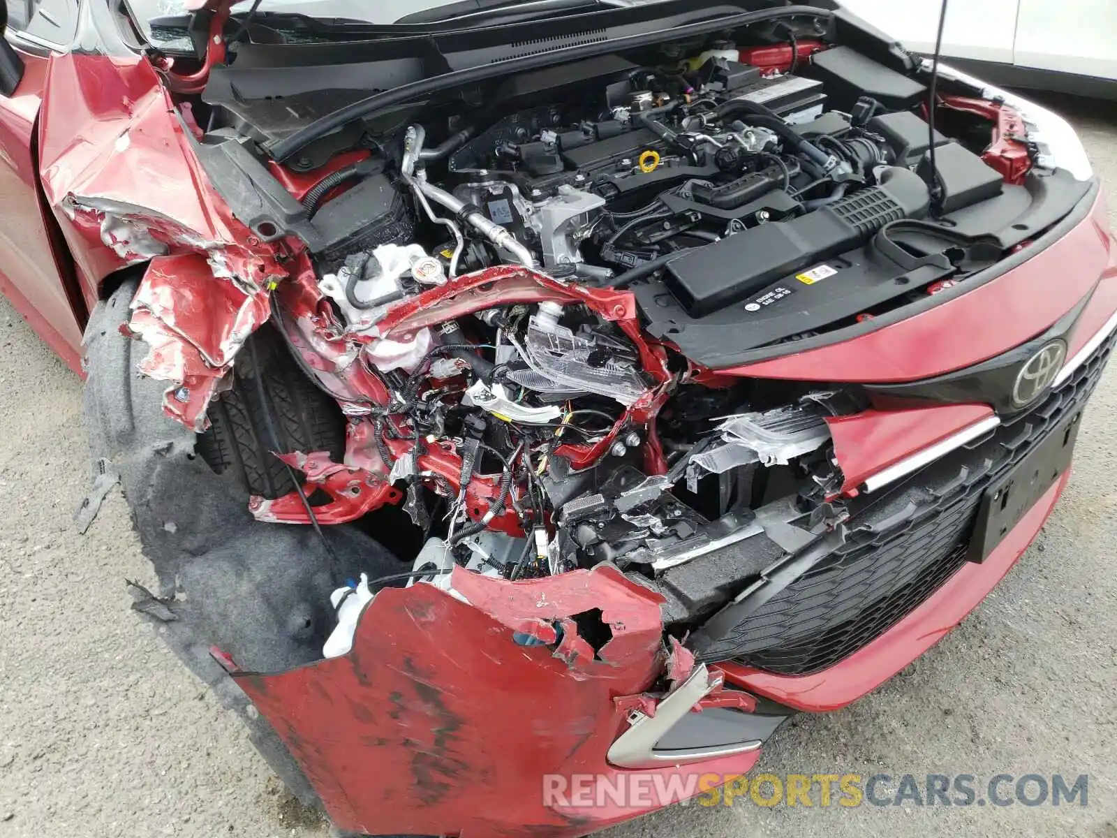 9 Photograph of a damaged car JTNA4MBE2M3129737 TOYOTA COROLLA 2021