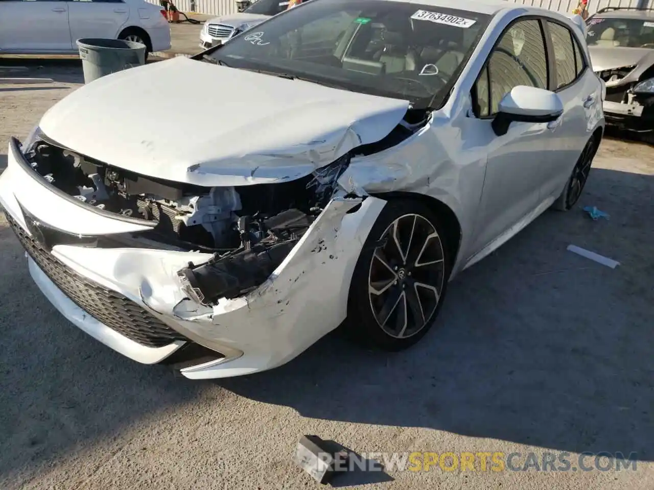 9 Photograph of a damaged car JTNA4MBE2M3138633 TOYOTA COROLLA 2021