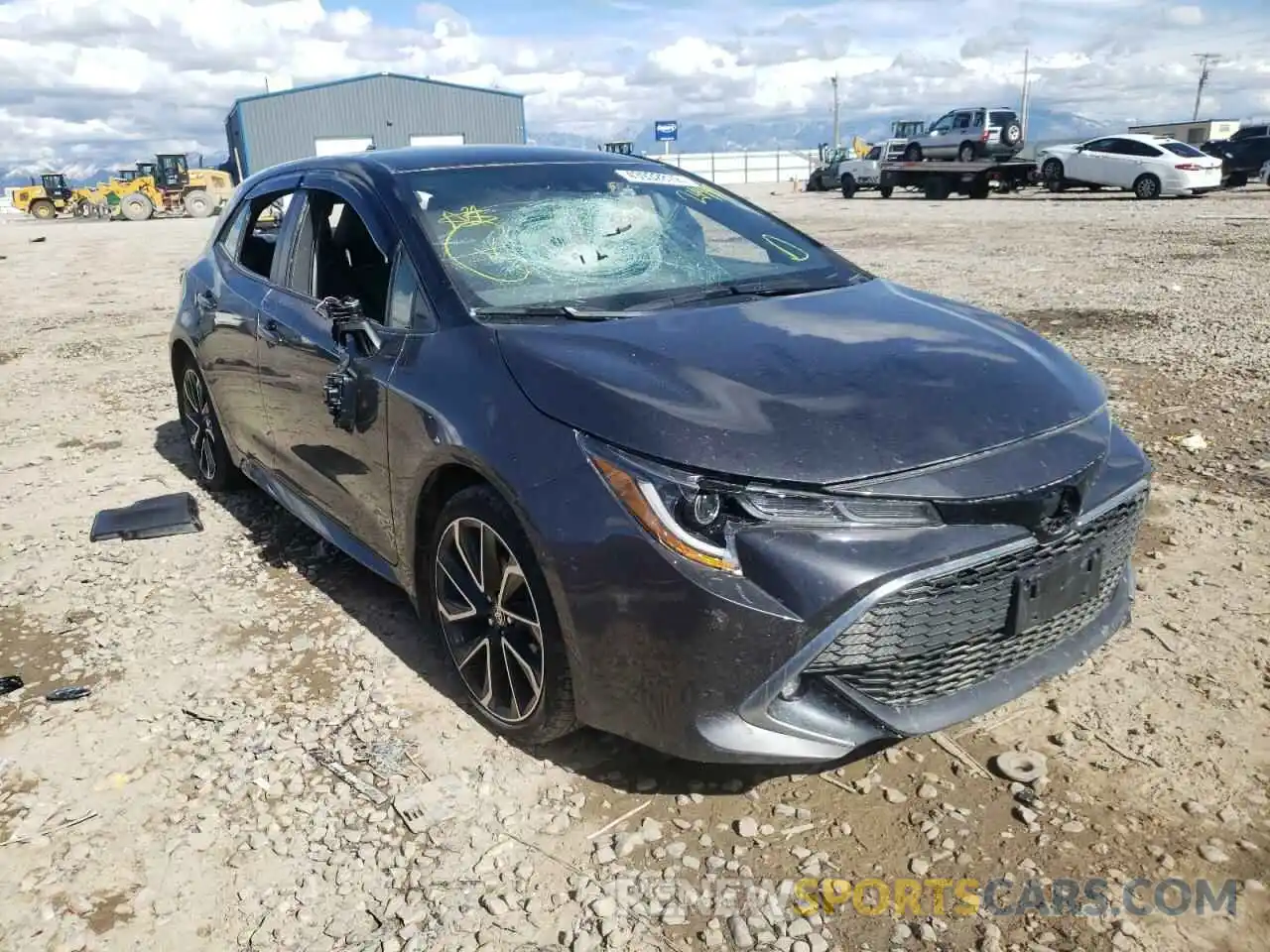 1 Photograph of a damaged car JTNA4MBE3M3104796 TOYOTA COROLLA 2021