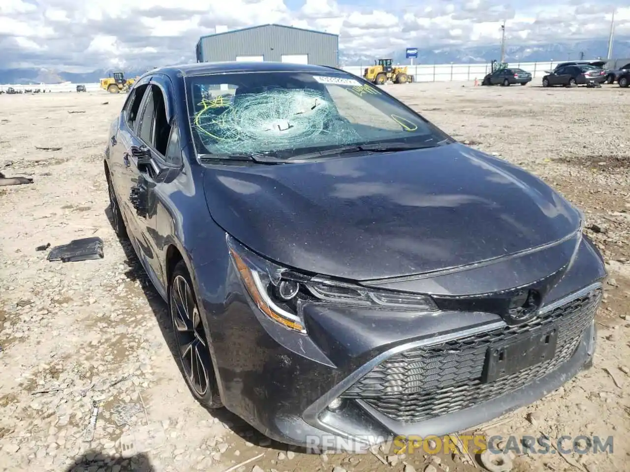 9 Photograph of a damaged car JTNA4MBE3M3104796 TOYOTA COROLLA 2021