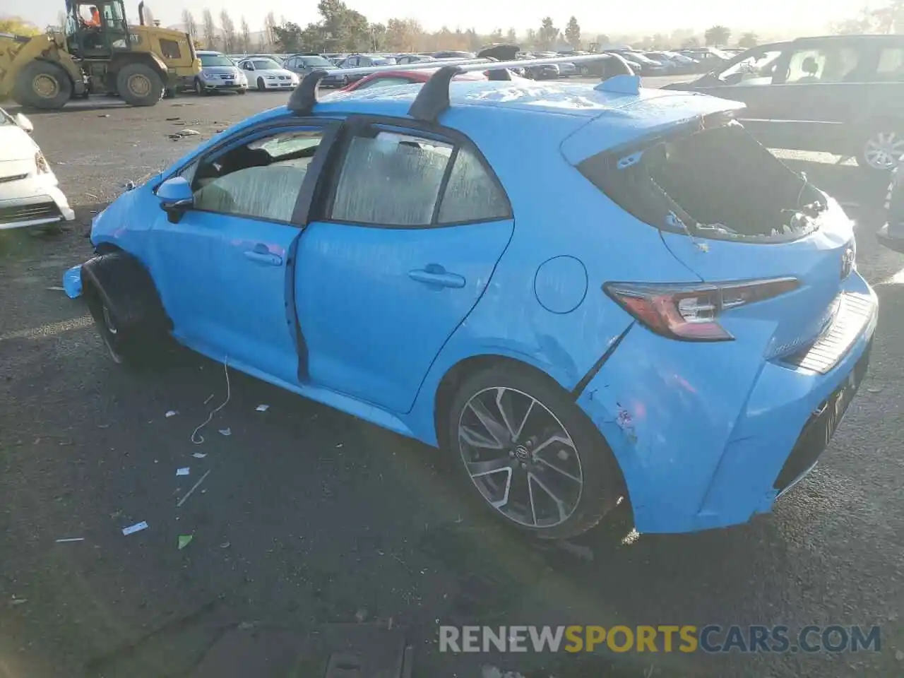 2 Photograph of a damaged car JTNA4MBE3M3125471 TOYOTA COROLLA 2021