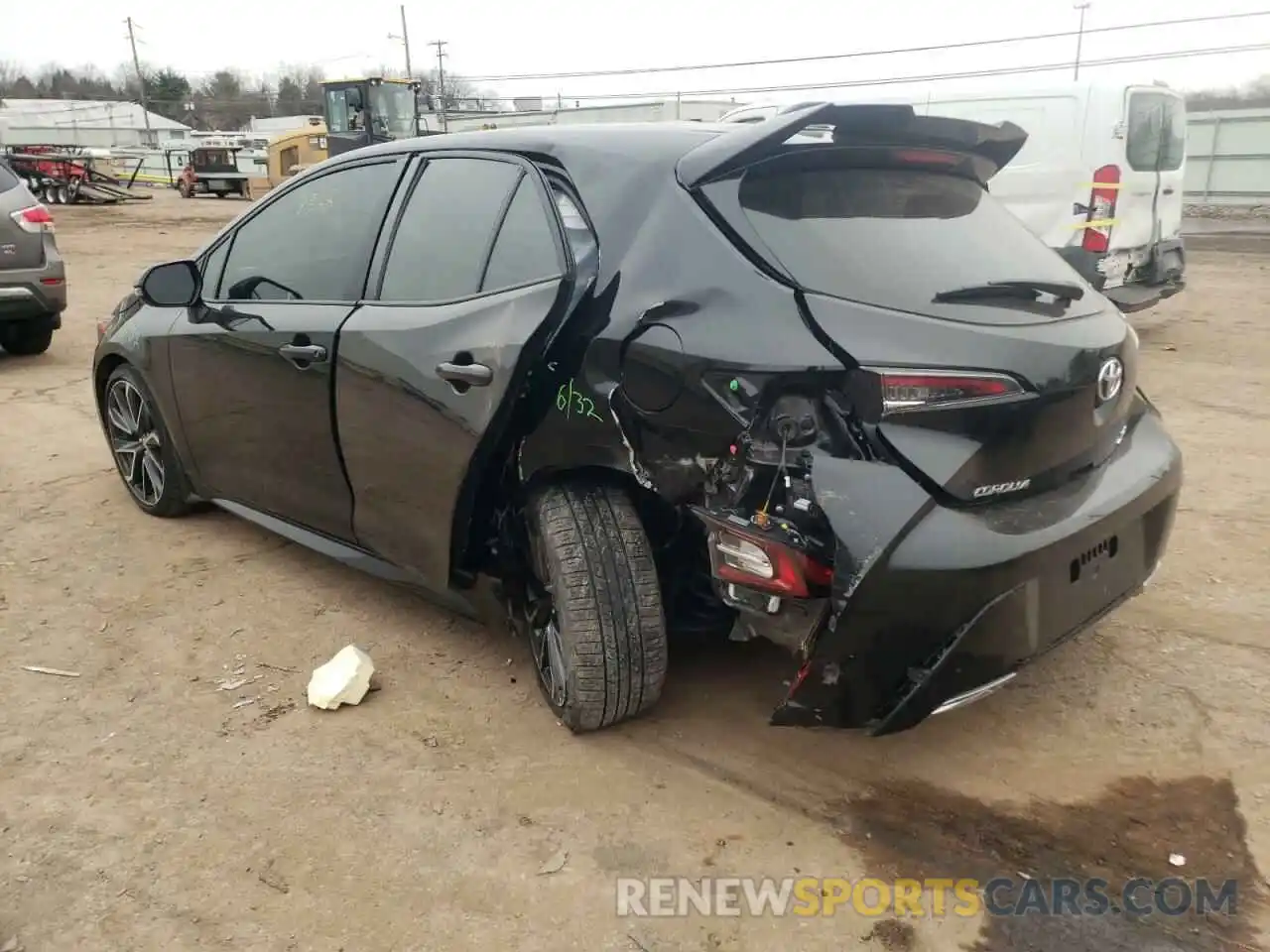 9 Photograph of a damaged car JTNA4MBE3M3132629 TOYOTA COROLLA 2021