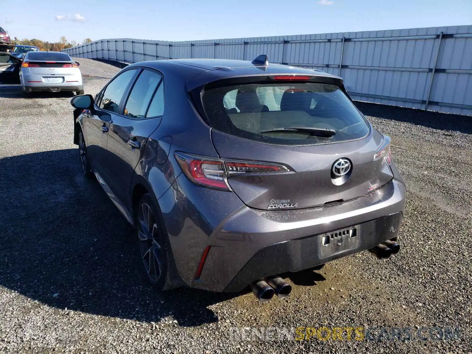 3 Photograph of a damaged car JTNA4MBE6M3111211 TOYOTA COROLLA 2021