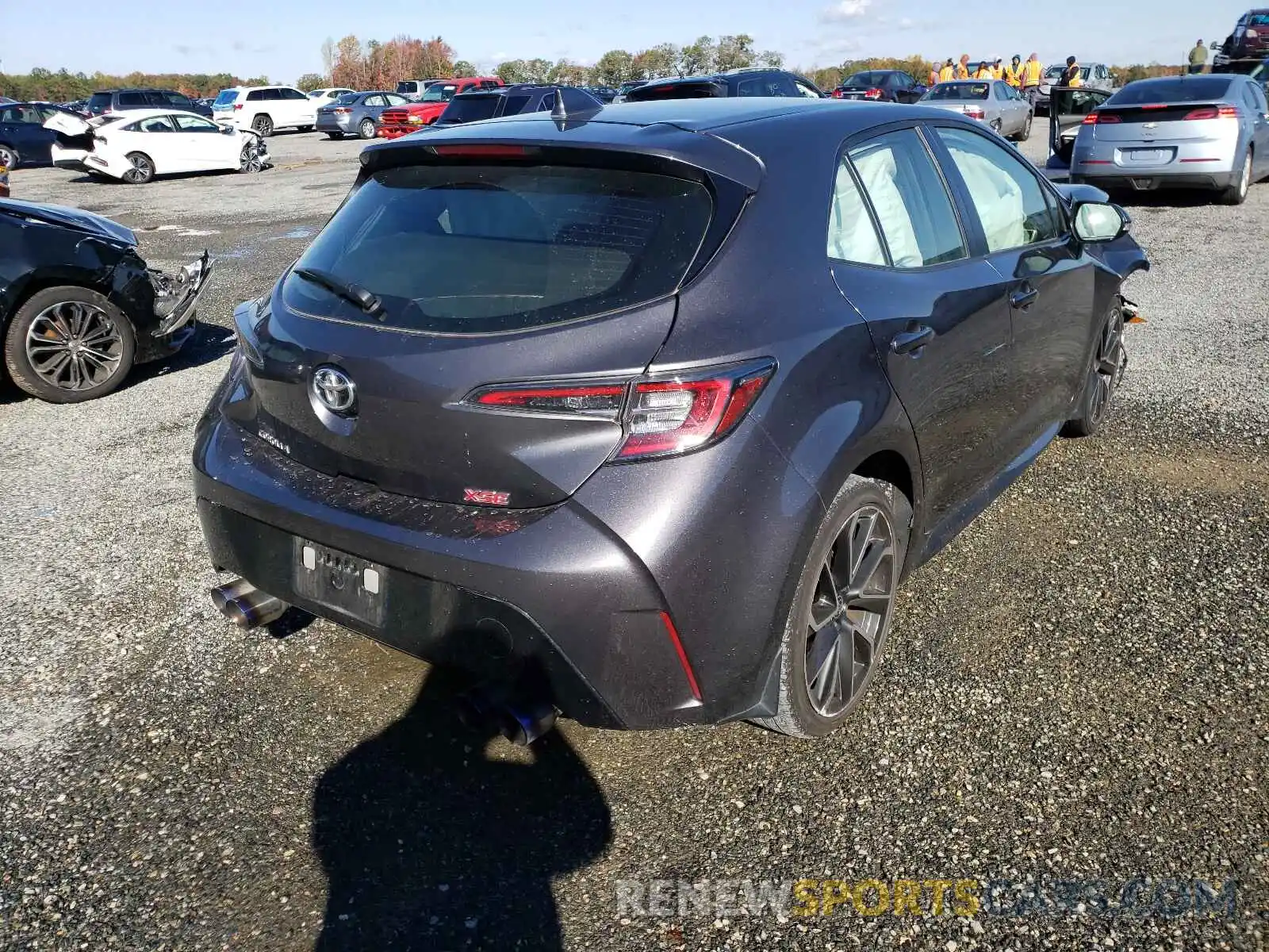 4 Photograph of a damaged car JTNA4MBE6M3111211 TOYOTA COROLLA 2021